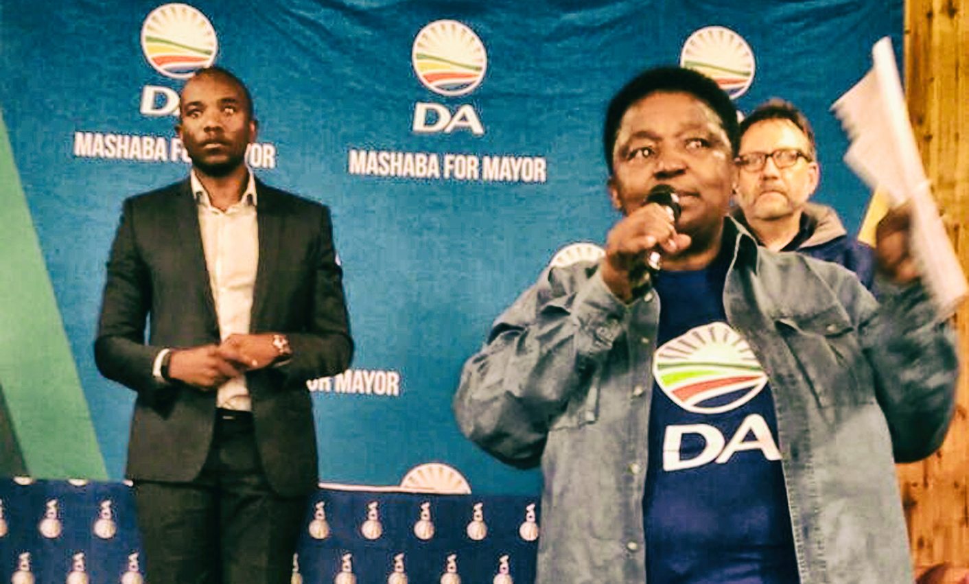 LGE 2016: In Protea South church, Maimane puts on a show under flickering lights