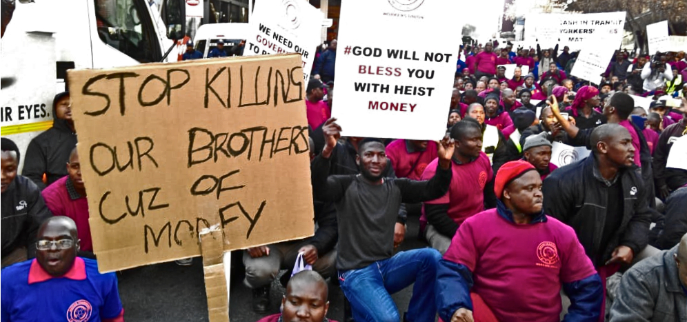 'We are being sent to our deaths': cash-in-transit guards