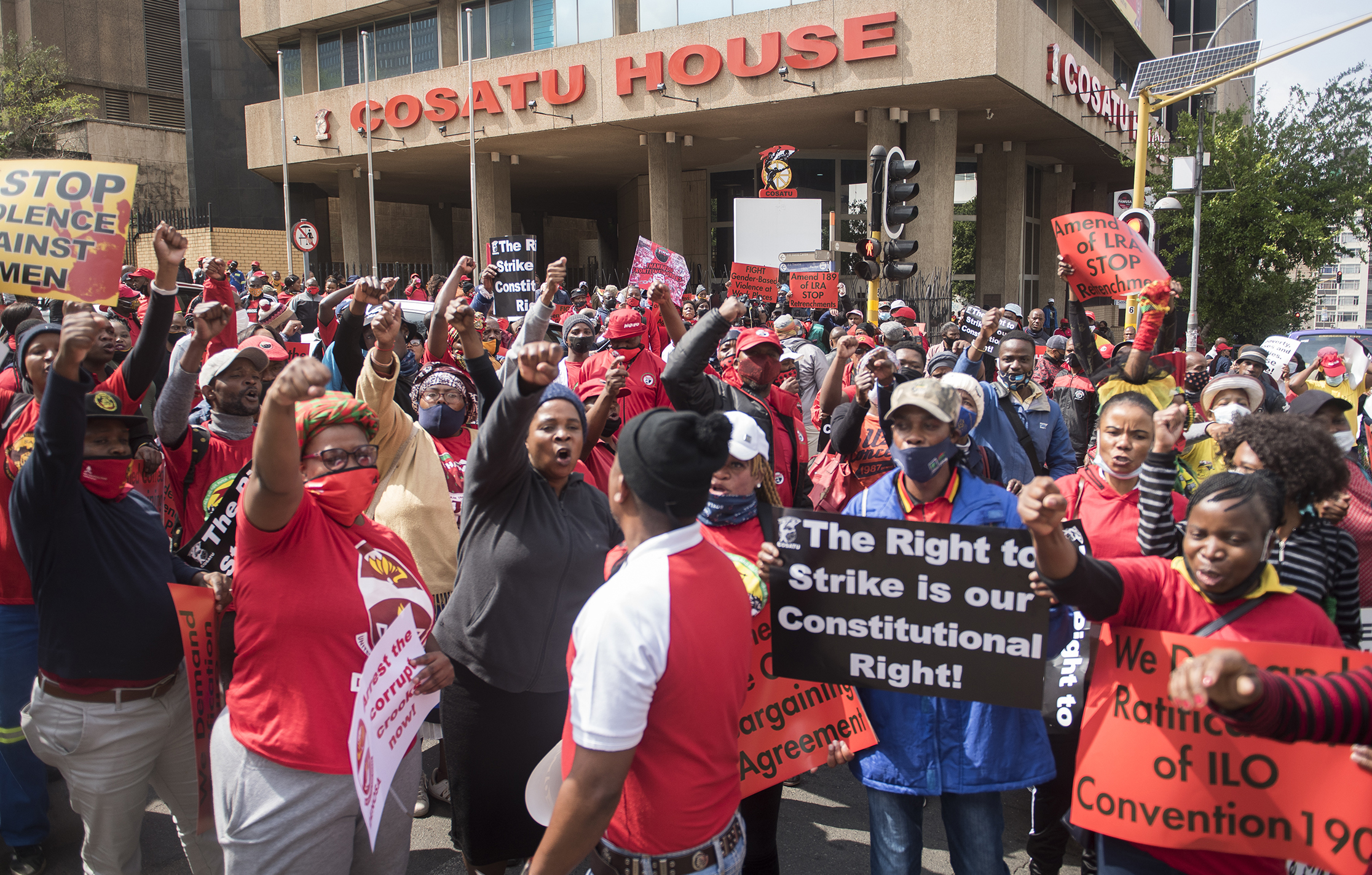 National strike: Cosatu hints at withholding electoral support for ANC