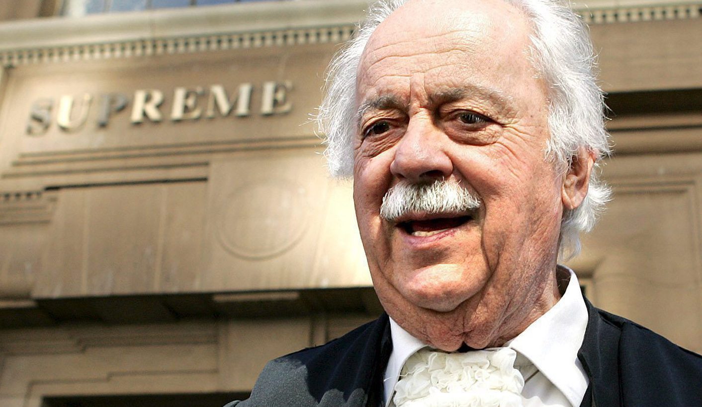 George Bizos was as much a master tactician as he was a highly skilled defence lawyer