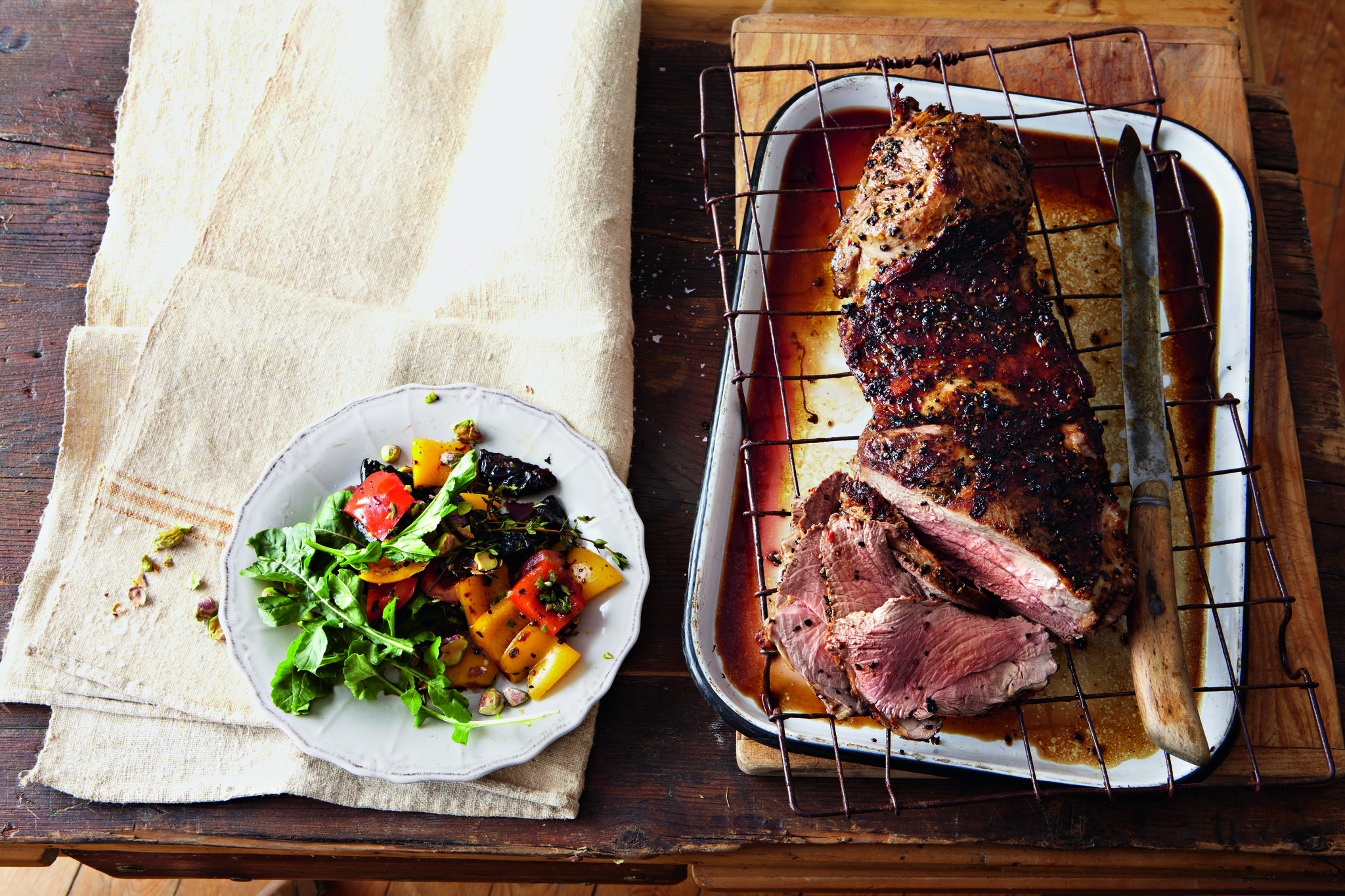 Lockdown Recipe of the Day: Chilli & pepper deboned leg of lamb on the braai