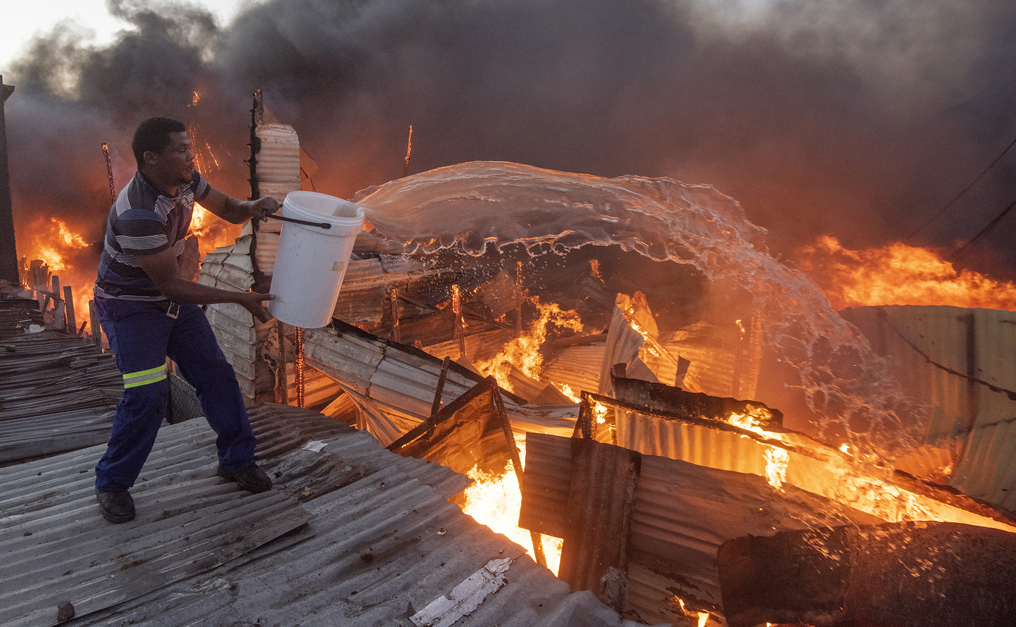 ‘No merry Christmas’ - two days after the devastating shack fires in Cape Town’s Masiphumelele