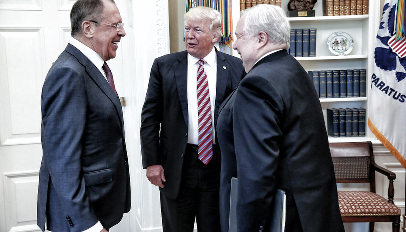 Trump goes international. The world holds its breath.