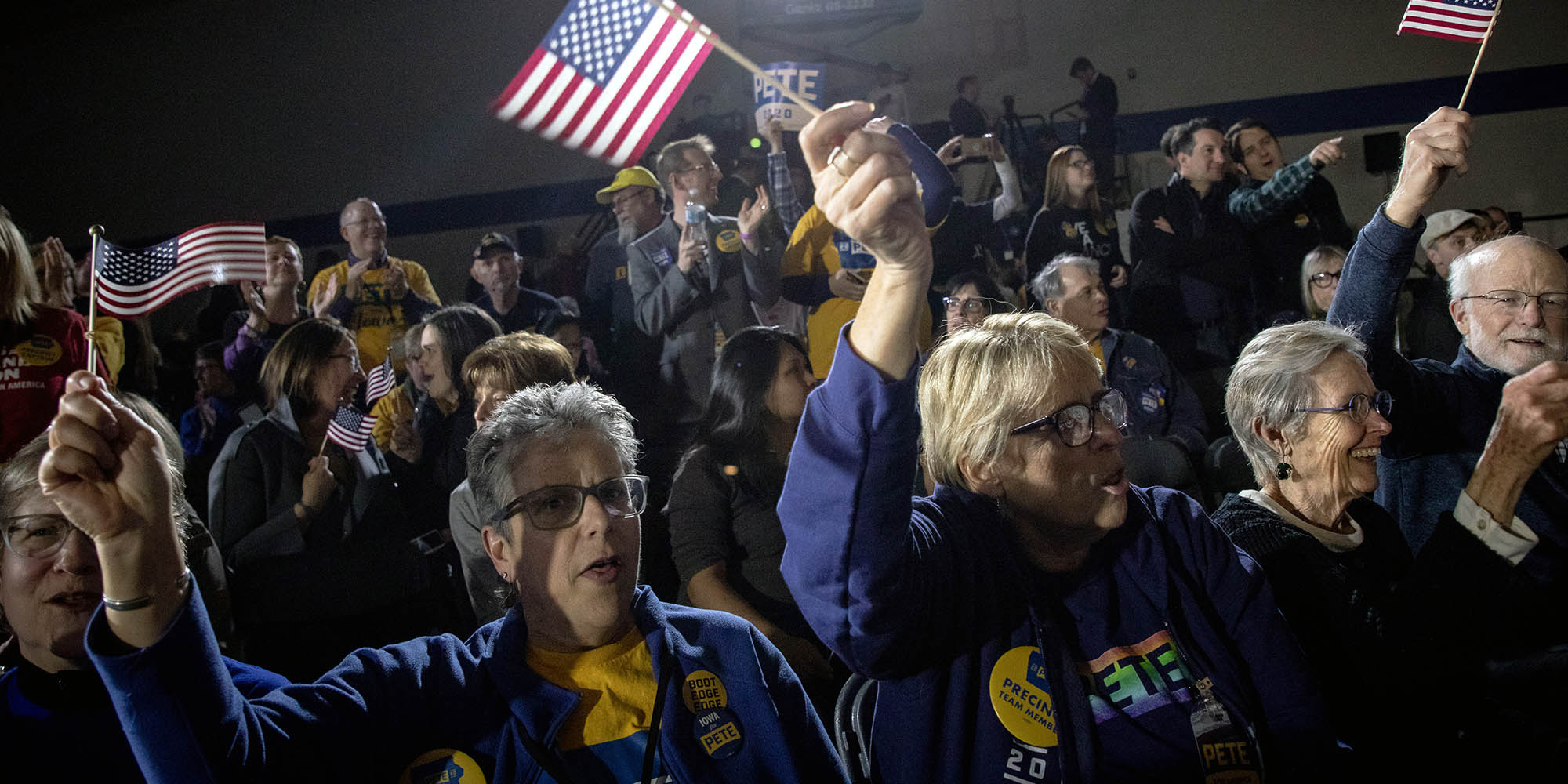 Iowa Caucus: Chaos to the left of me, chaos to the right...