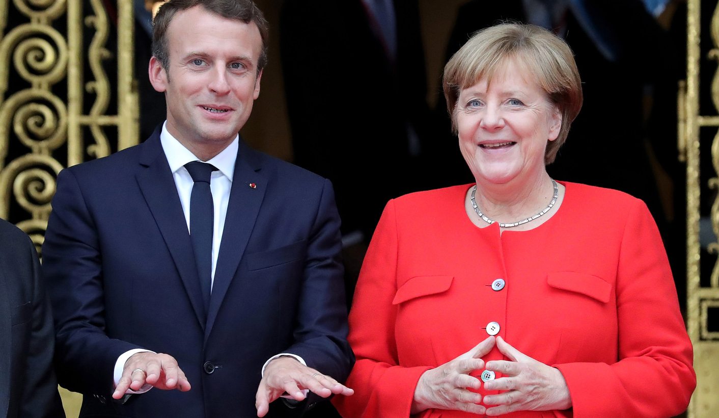 2017 Daily Maverick International Persons of the Year runners-up: Axis of Reason – Angela Merkel and Emmanuel Macron