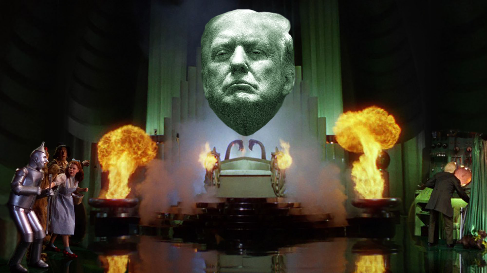 ‘Billionaire wizard’ Trump exposed as a tax-avoiding Wizard of Oz