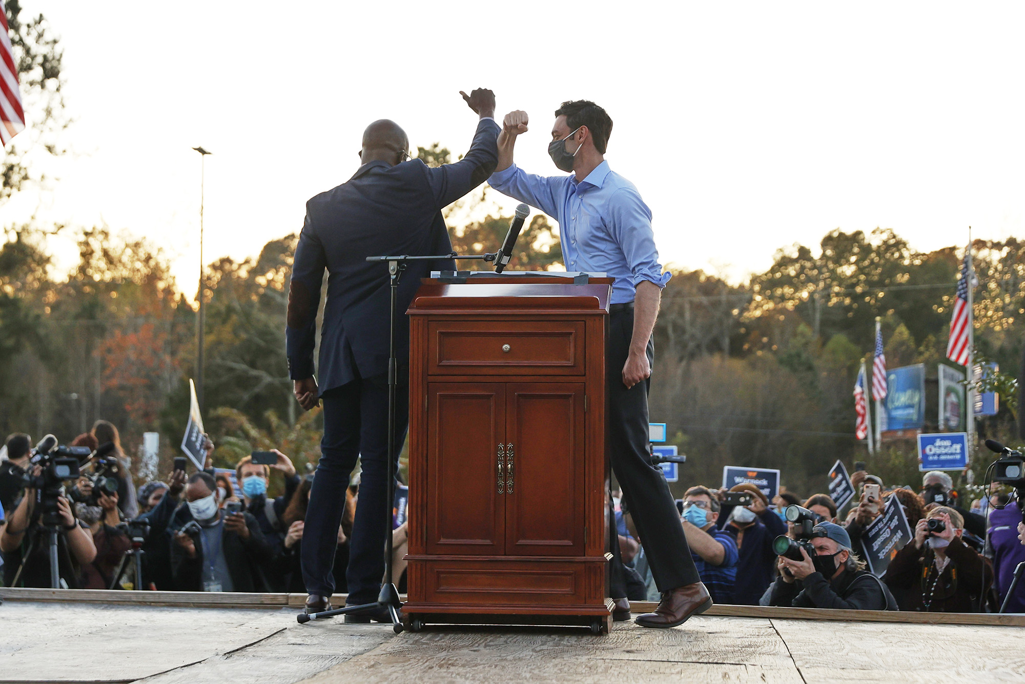 Democrats capture US Senate as Jon Ossoff defeats David Perdue in Georgia sweep
