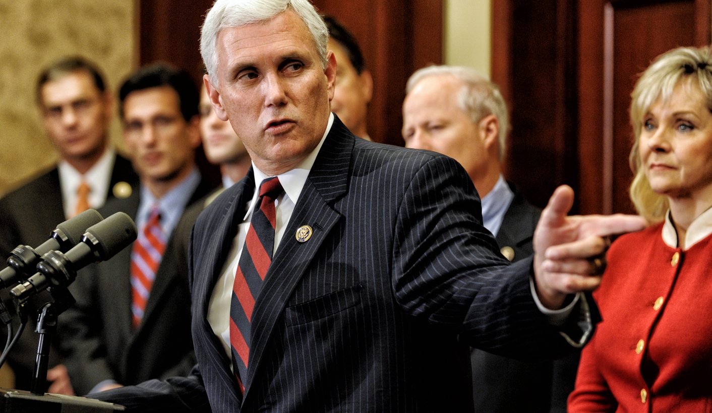 The Donald about to pick Mike Pence for running mate. Mike, WHO?