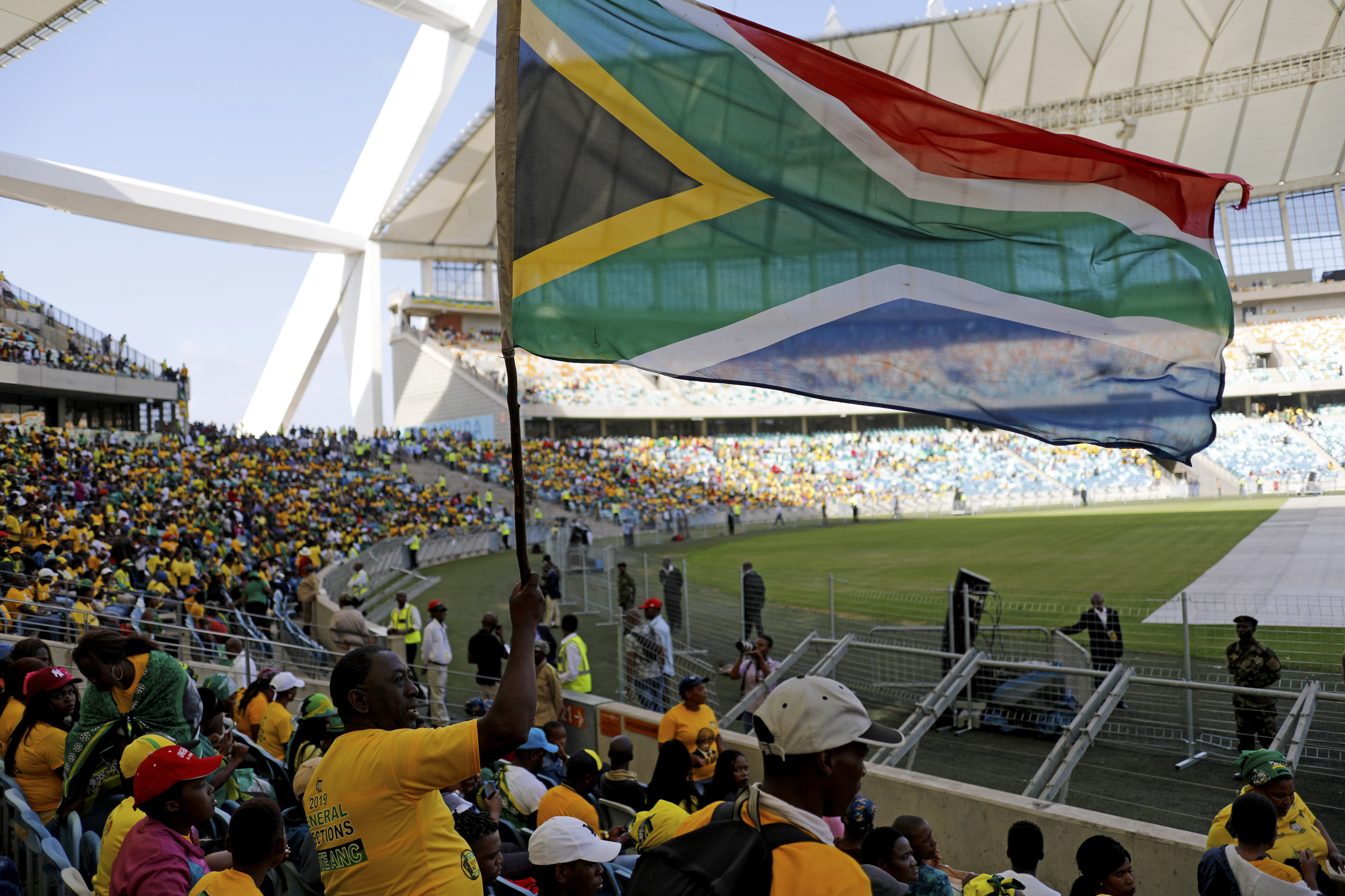 They came for the speech and stayed for the beach