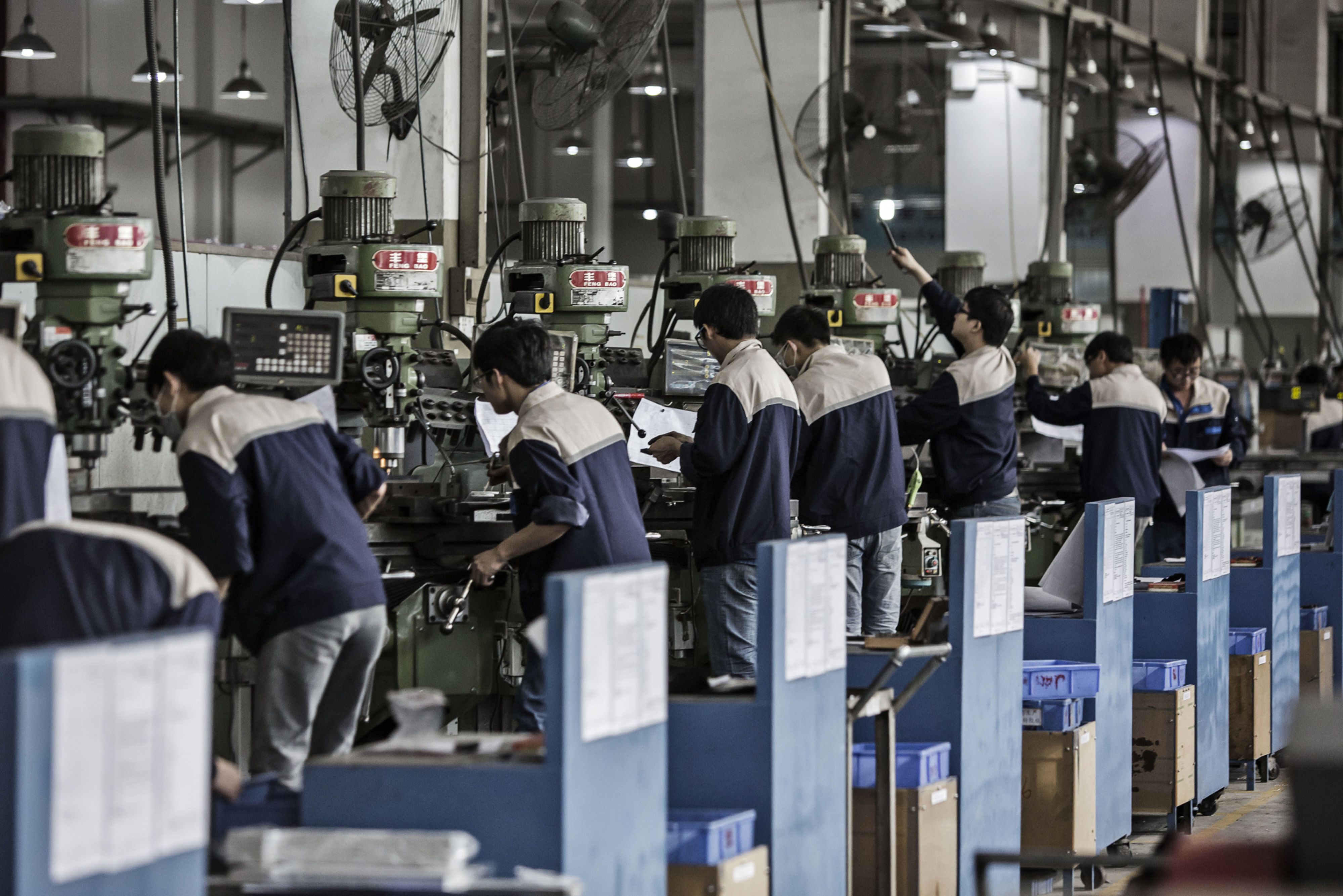 Manufacturing And General Views Of Guangdong, China's Biggest Economy