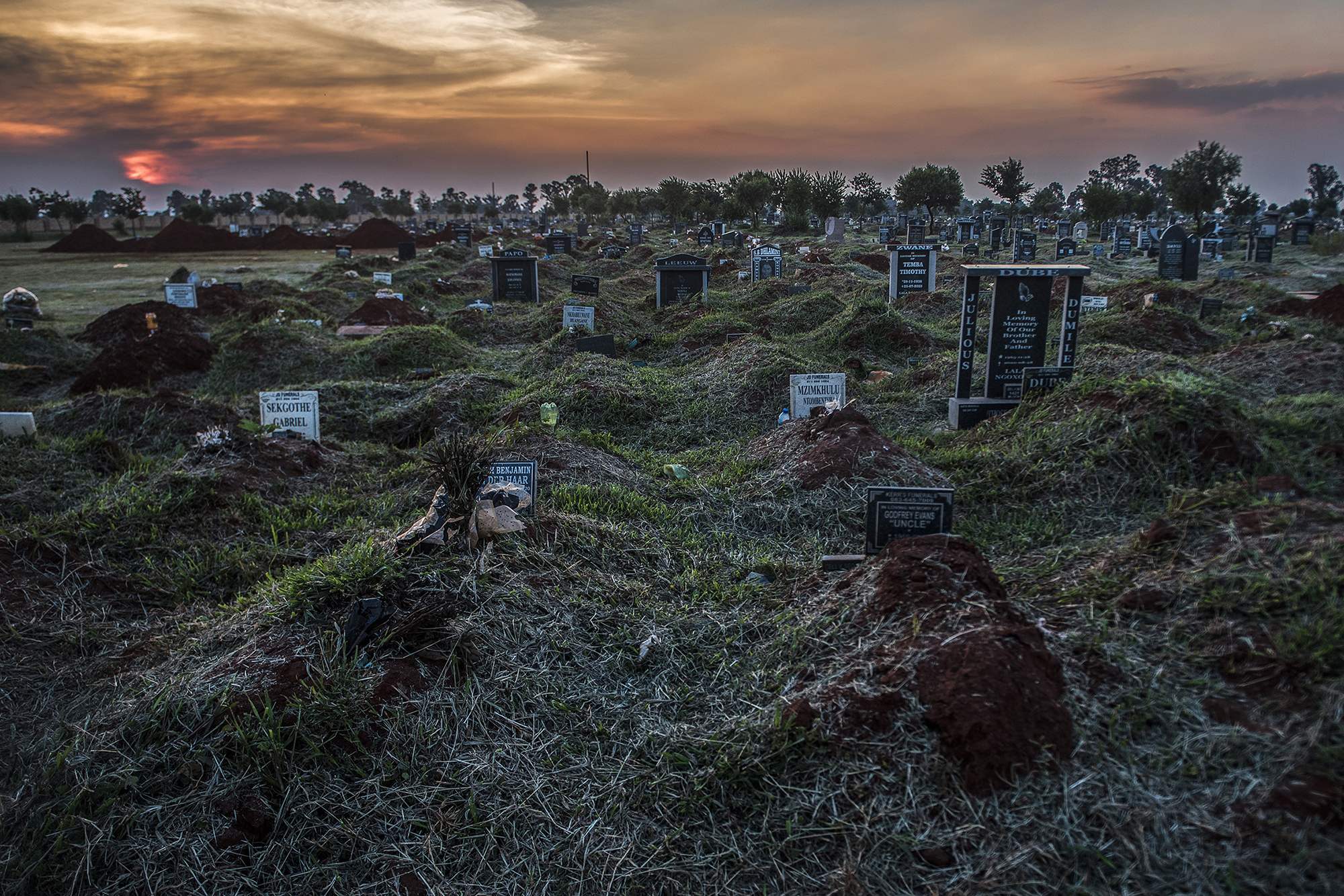 The agony when the burial of a loved one is out of reach