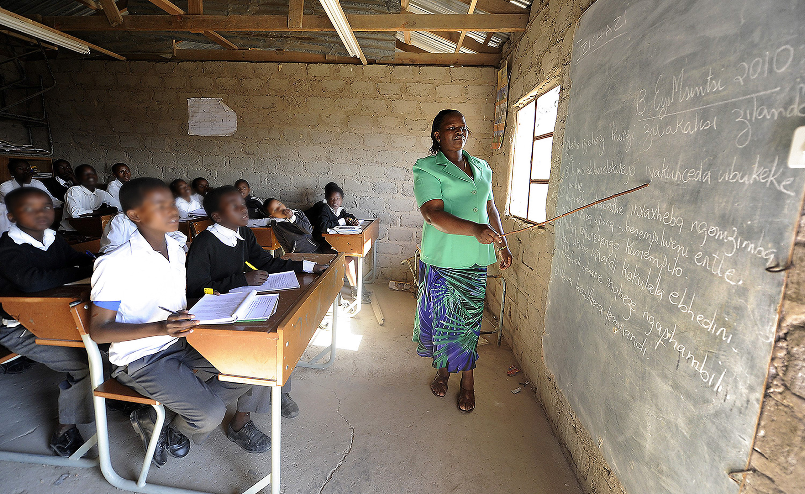 The staff shortage at schools has reached a crisis point, say unions