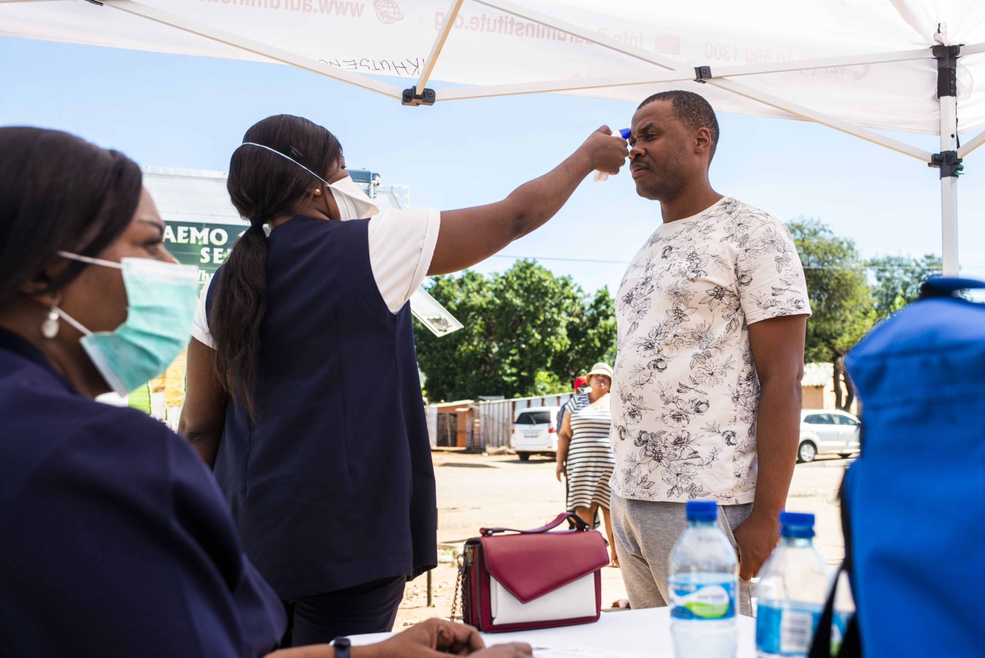 Covid-19 Screening in South Africa's Bojanala Platinum District