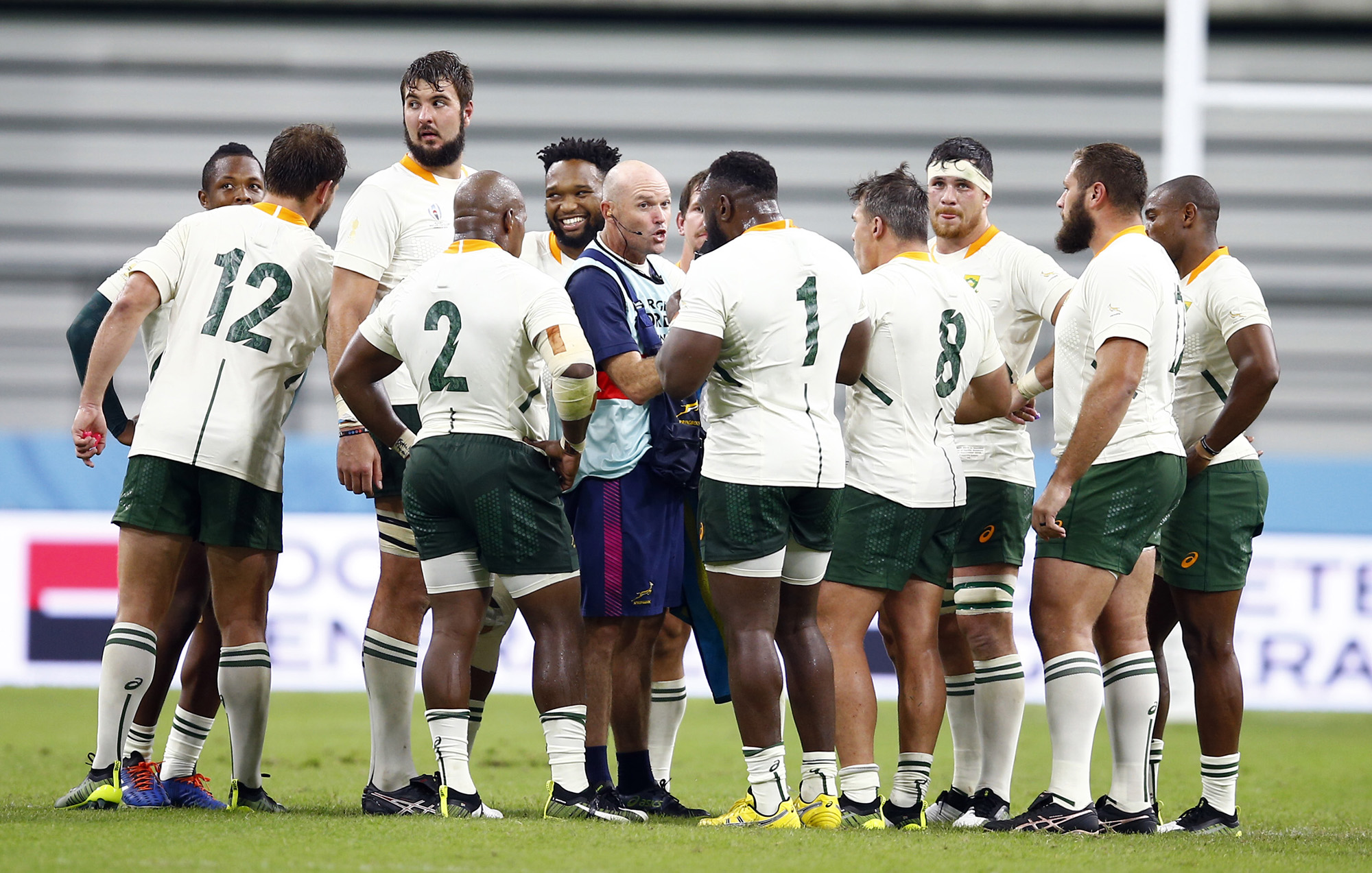 British & Irish Lions may be his first Test, but Bok coach is unfazed by it