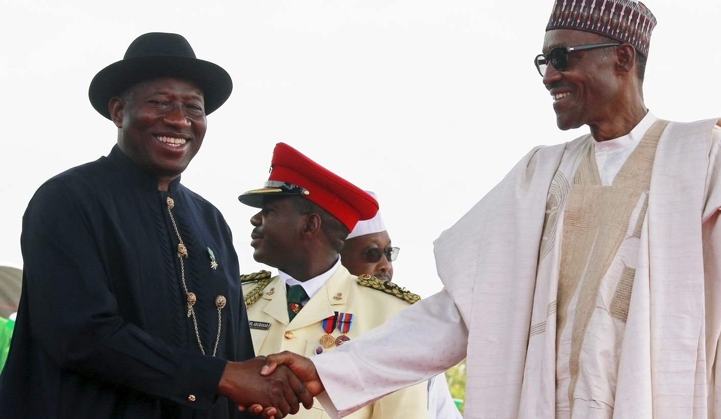 Daily Maverick 2015 Africans of the Year: Goodluck Jonathan and Muhammadu Buhari