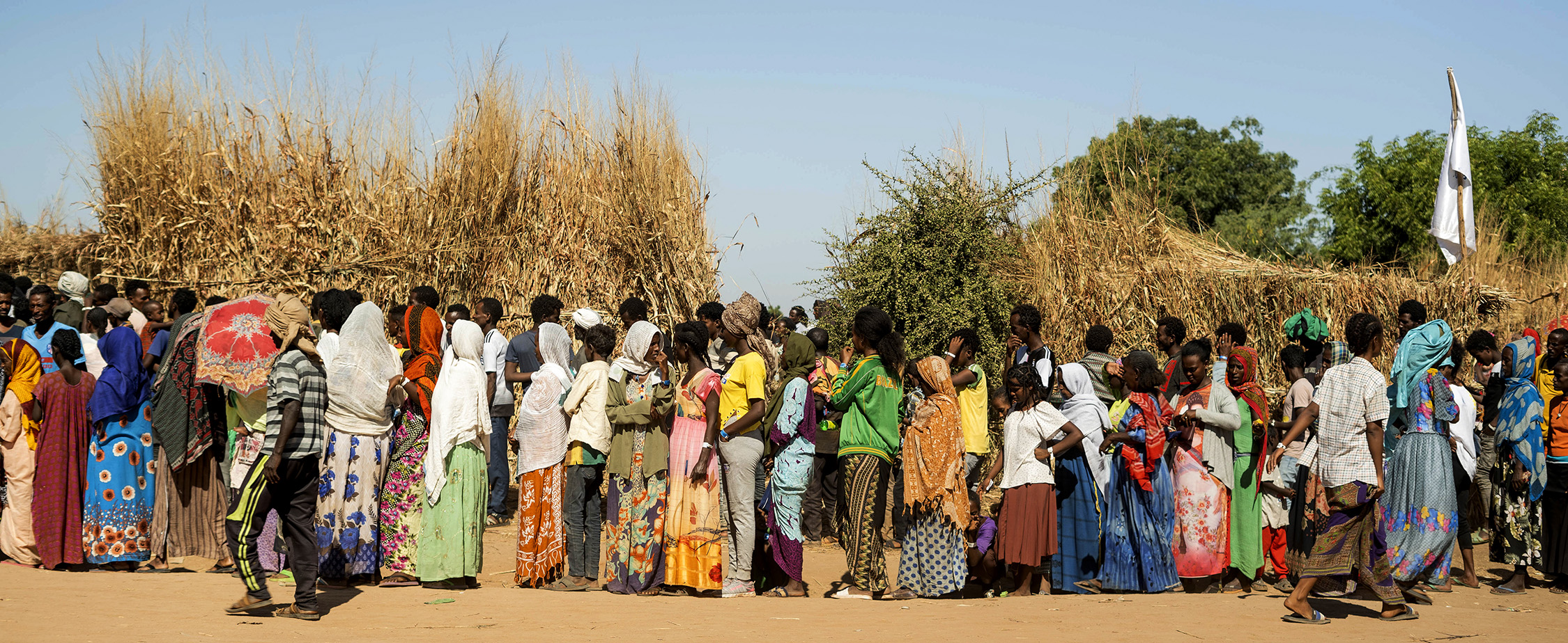 Ethiopian refugees flee to Sudan