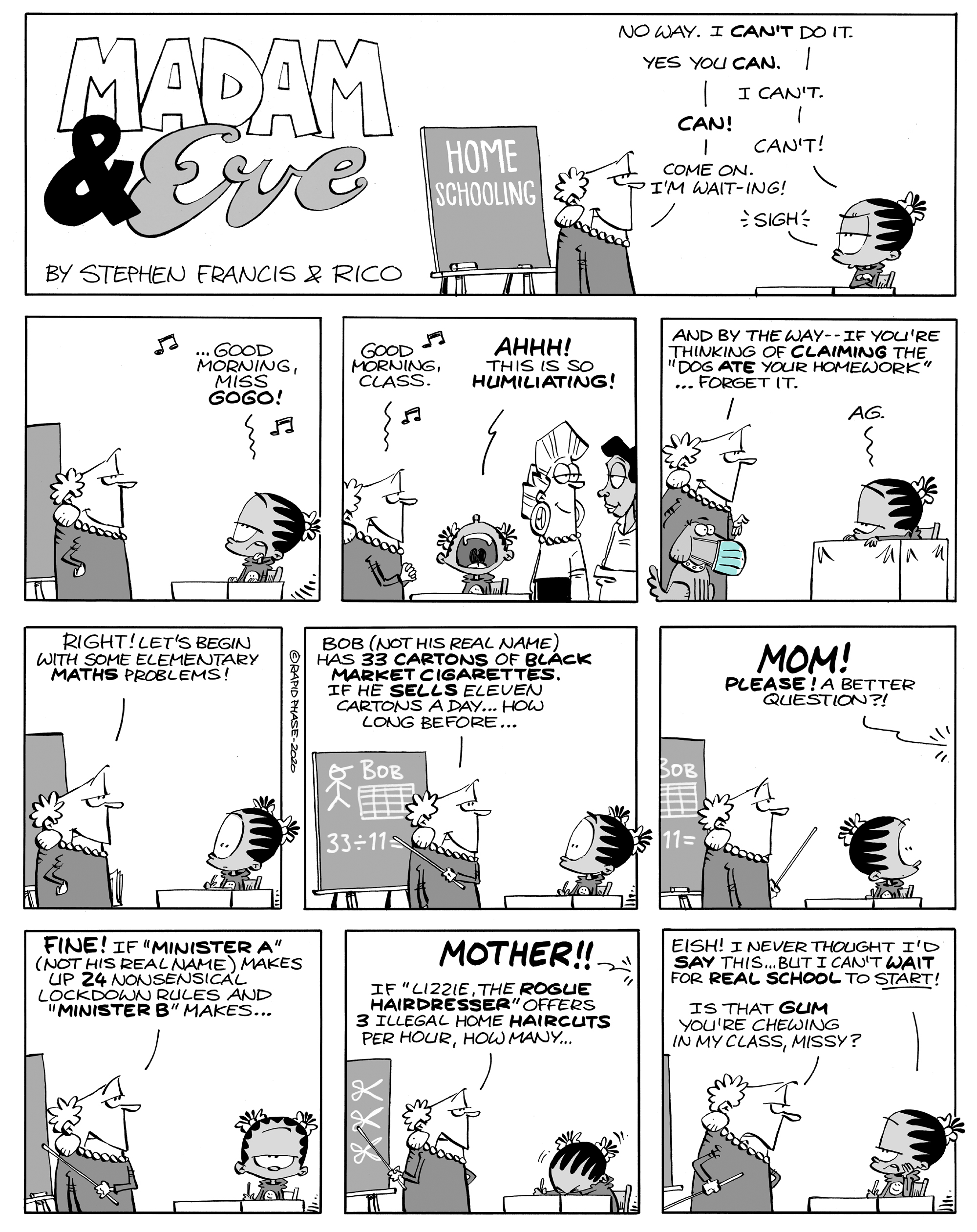 Home School Is In Session