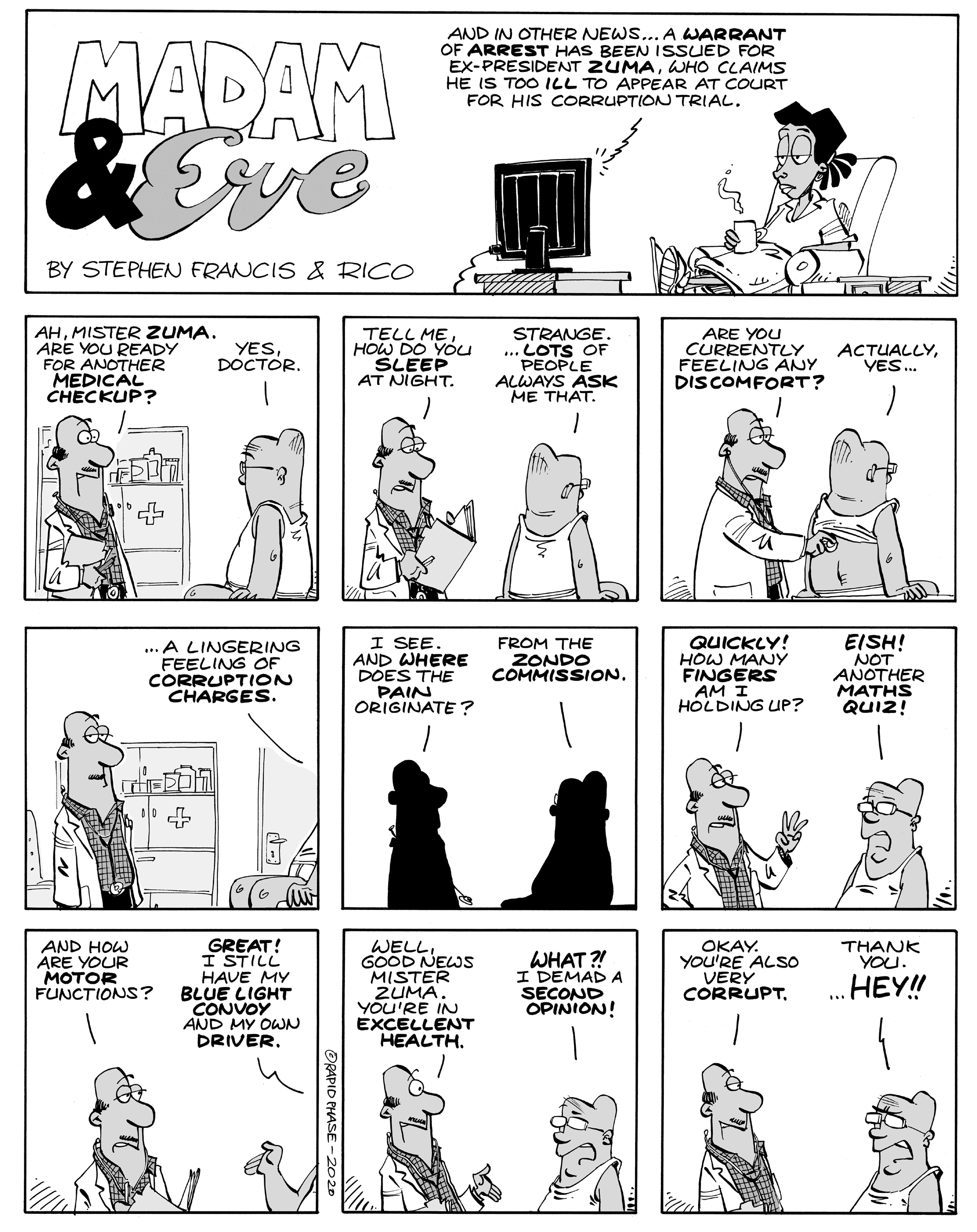 Take Two Arrest Warrants And Call Me In The Morning