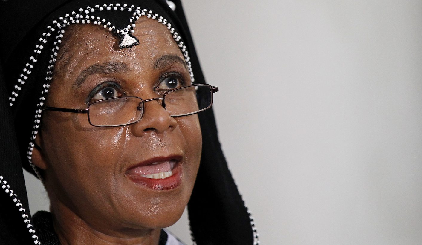 Ramphele speaks during a news conference on the launch of her new political party Agang in Johannesburg