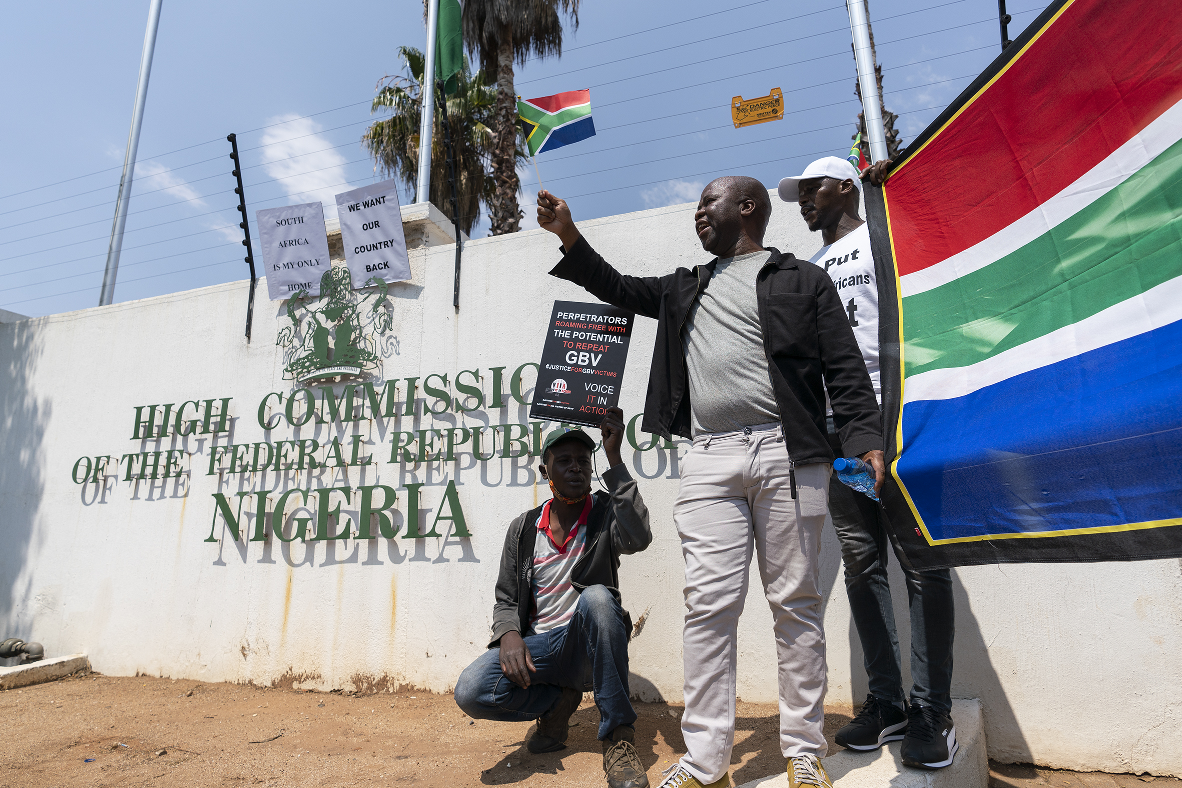 Protest against foreign nationals a signal that violence may follow, say experts