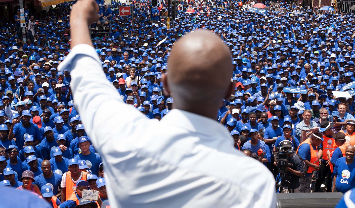 The DA's Joburg march: Presenting the team, setting the agenda