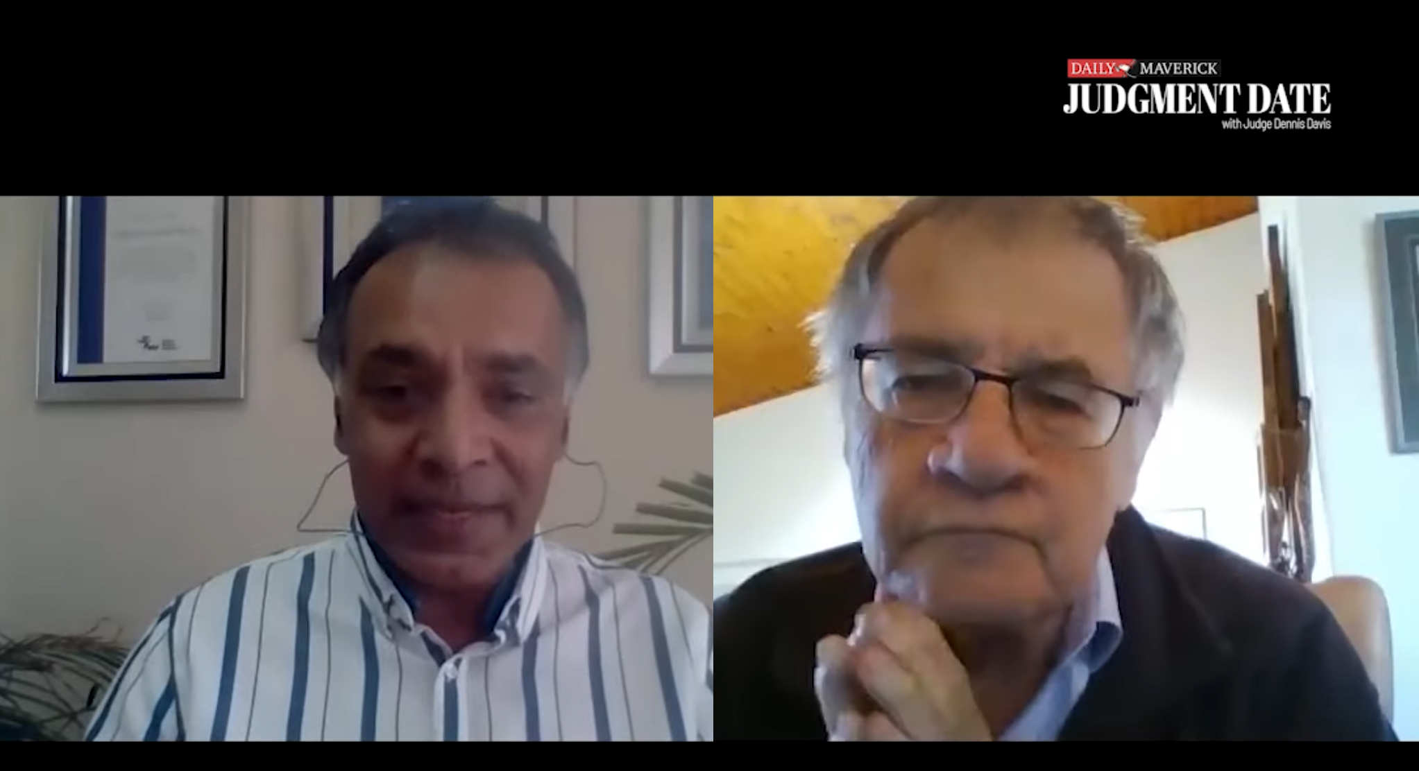 Judgment Date with Judge Dennis Davis, Episode 10: Prof Shabir Madhi