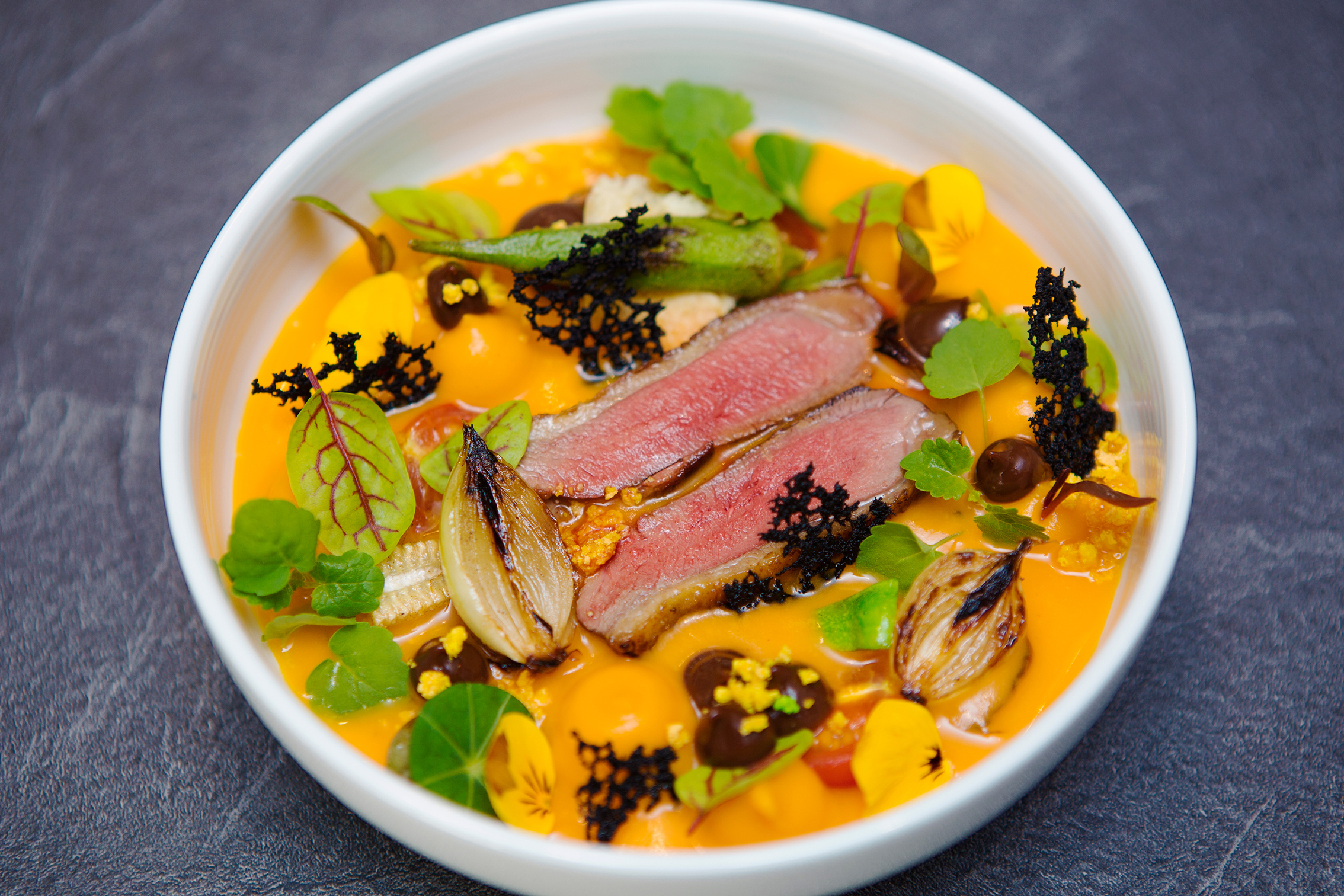 Dieuveil Malonga achu soup