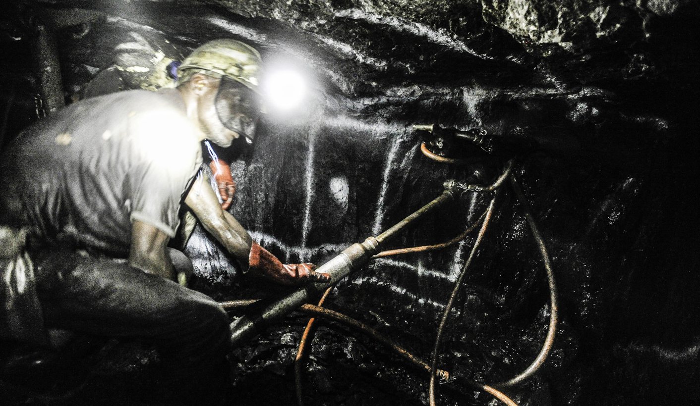 Underground images at the Lonmin Rowland Shaft