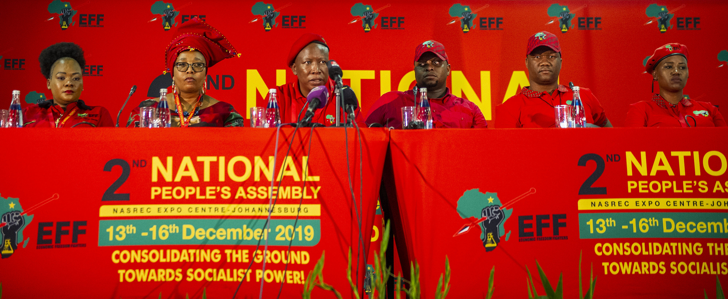 EFF's new top leadership: Malema and Shivambu tighten their grip over SA's third biggest party