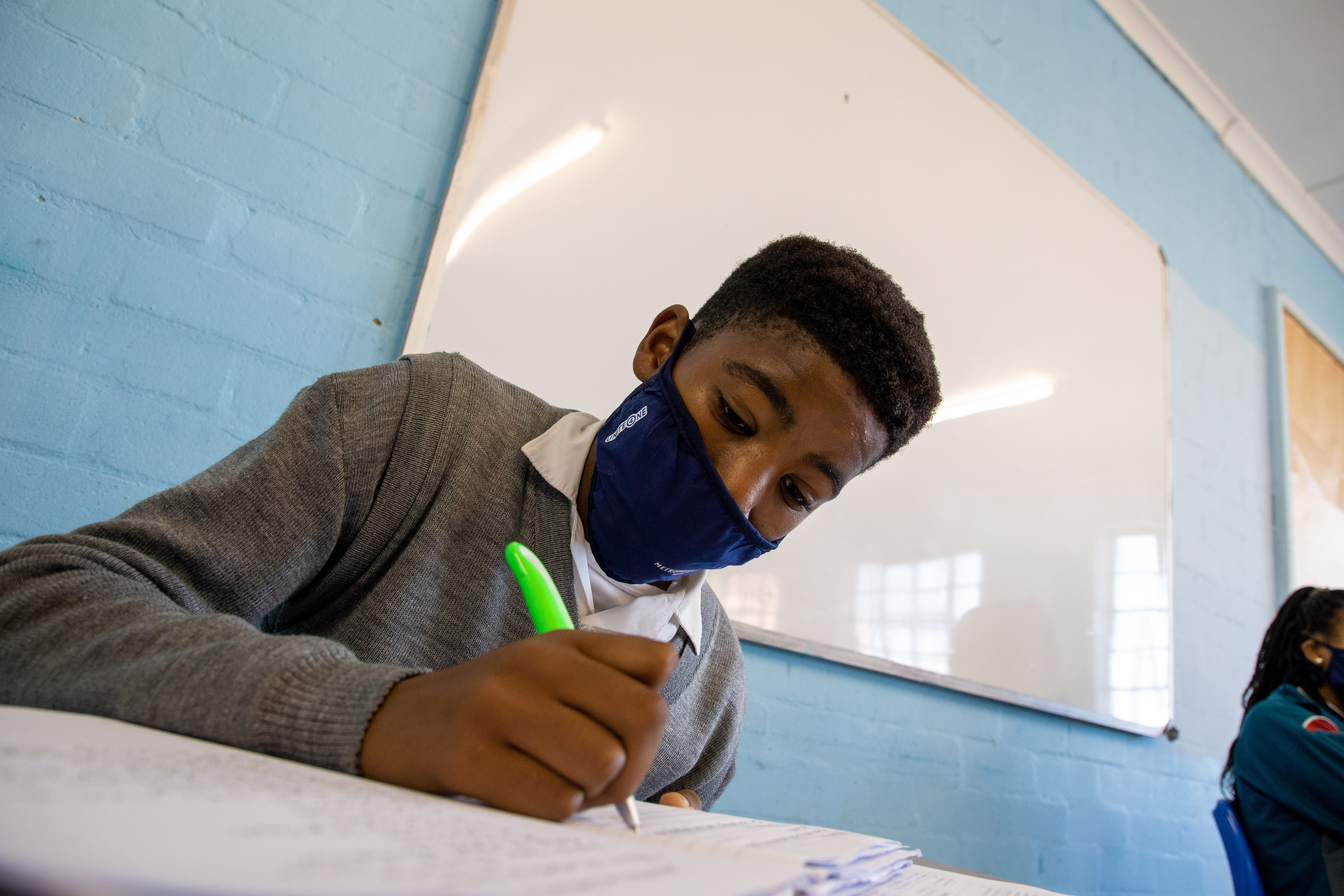 Spare a thought for learners having to brave the storm