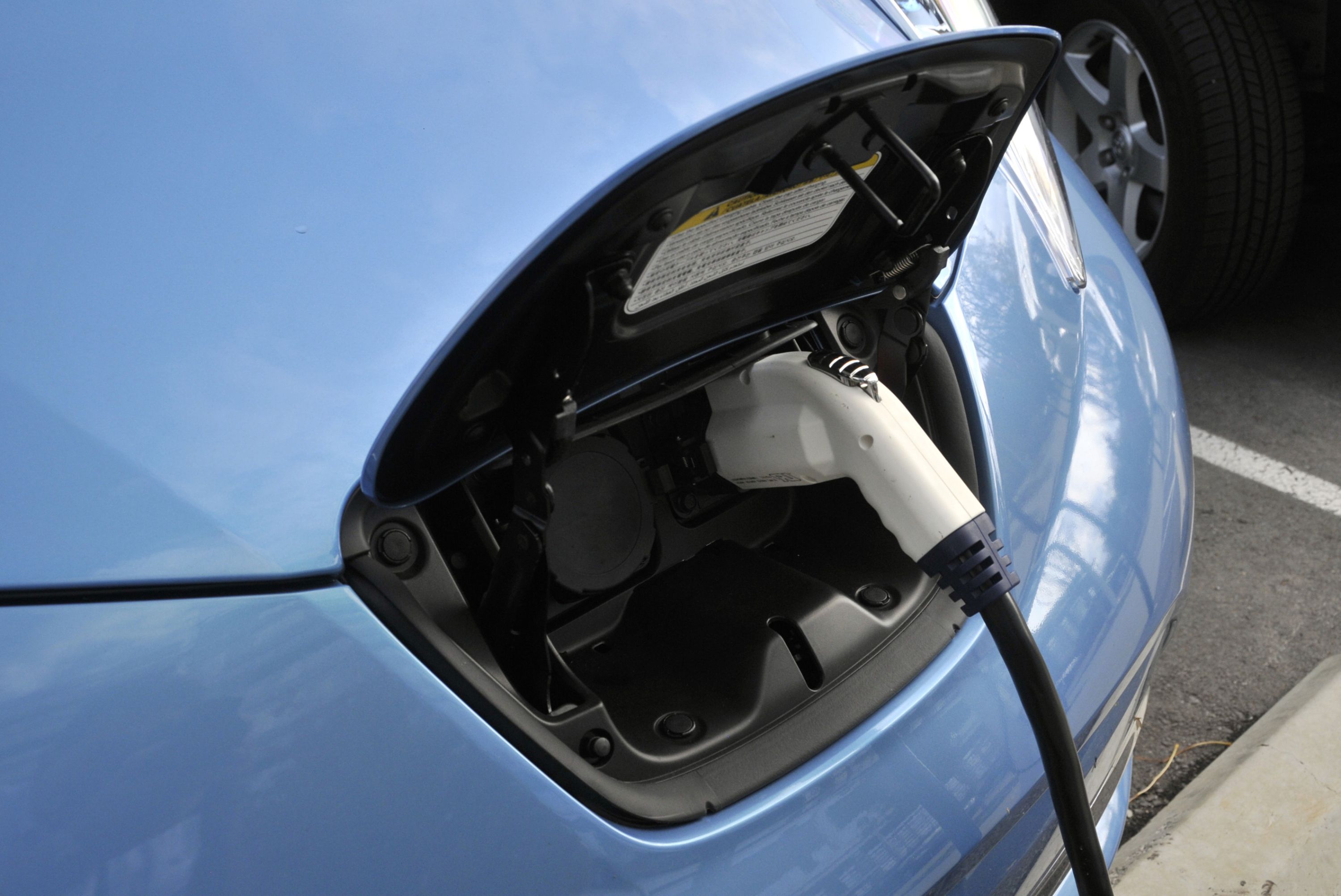 Nissan Leaf Electric Car Test Drive