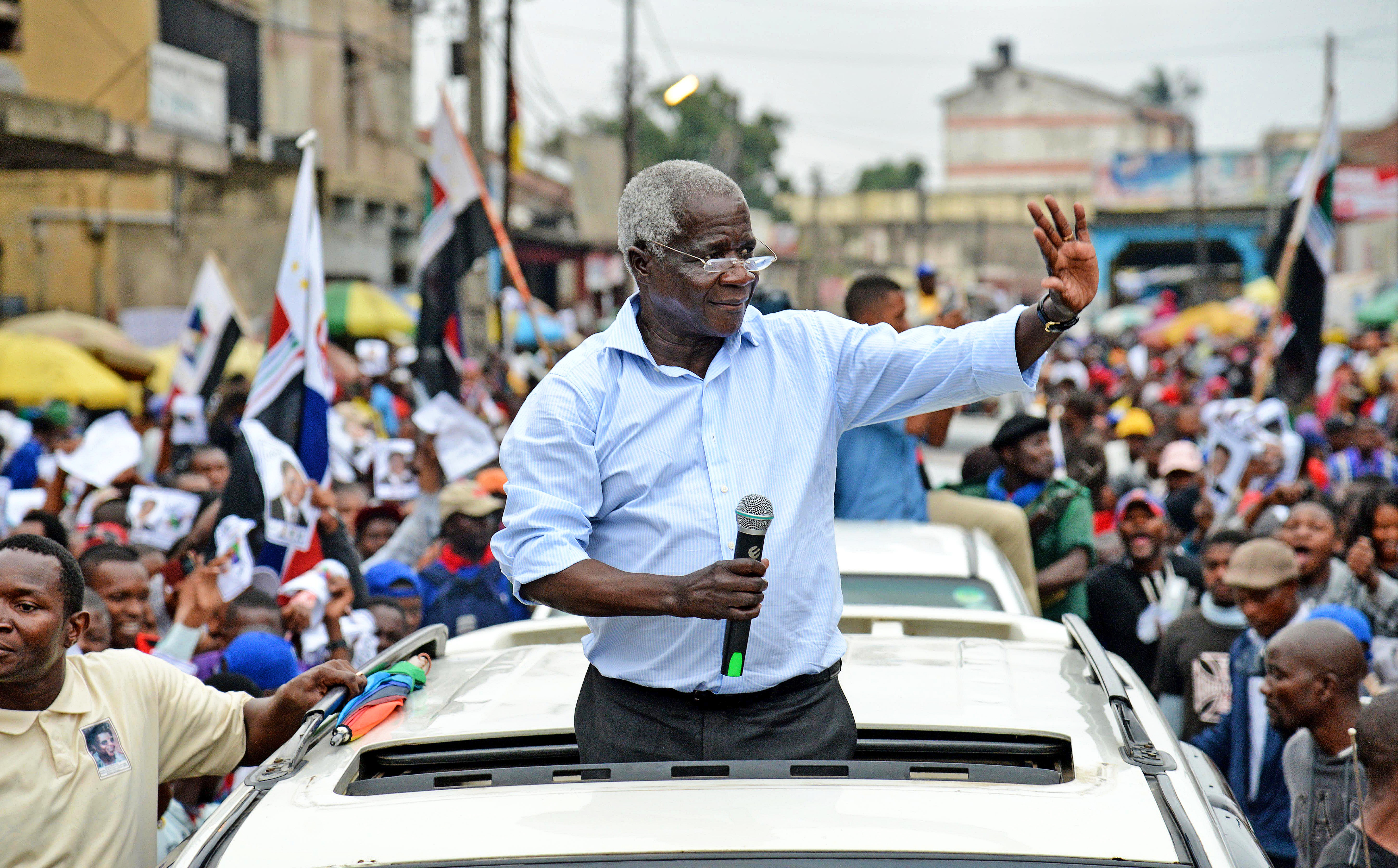Mozambique general elections campaign