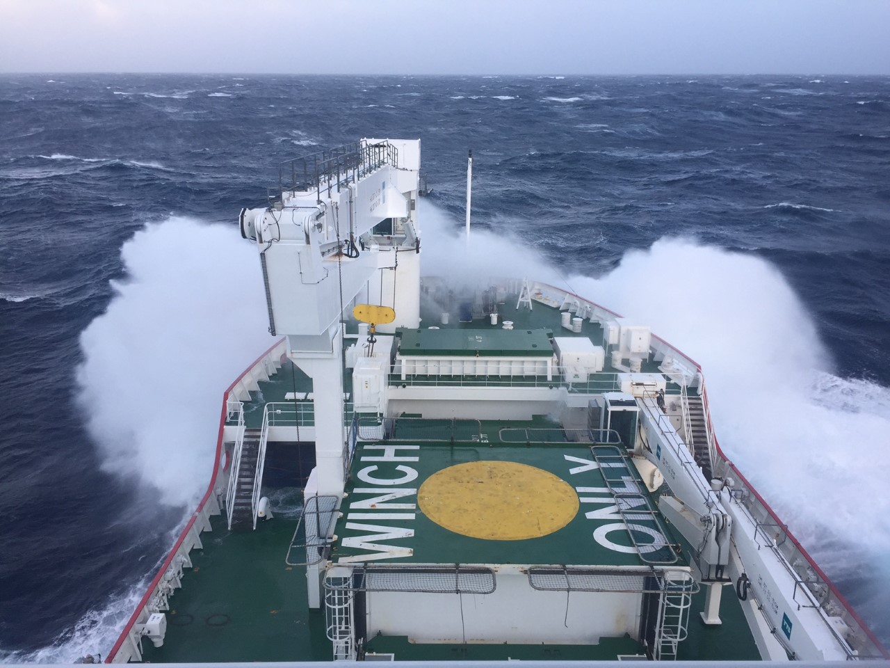 Swell times as SEAmester team weathers massive storm