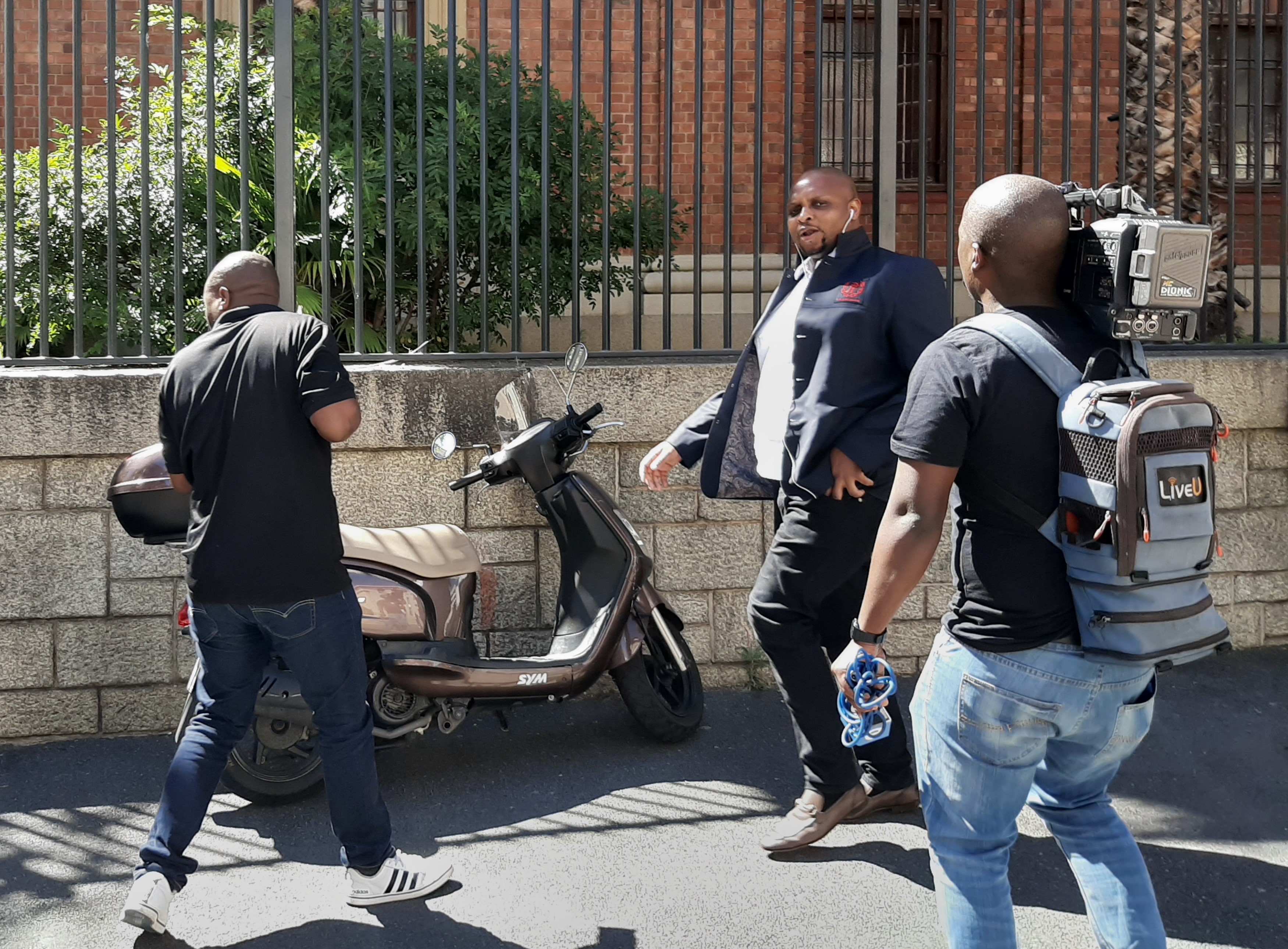 Shivambu shimmies in and out of court, facing assault charges