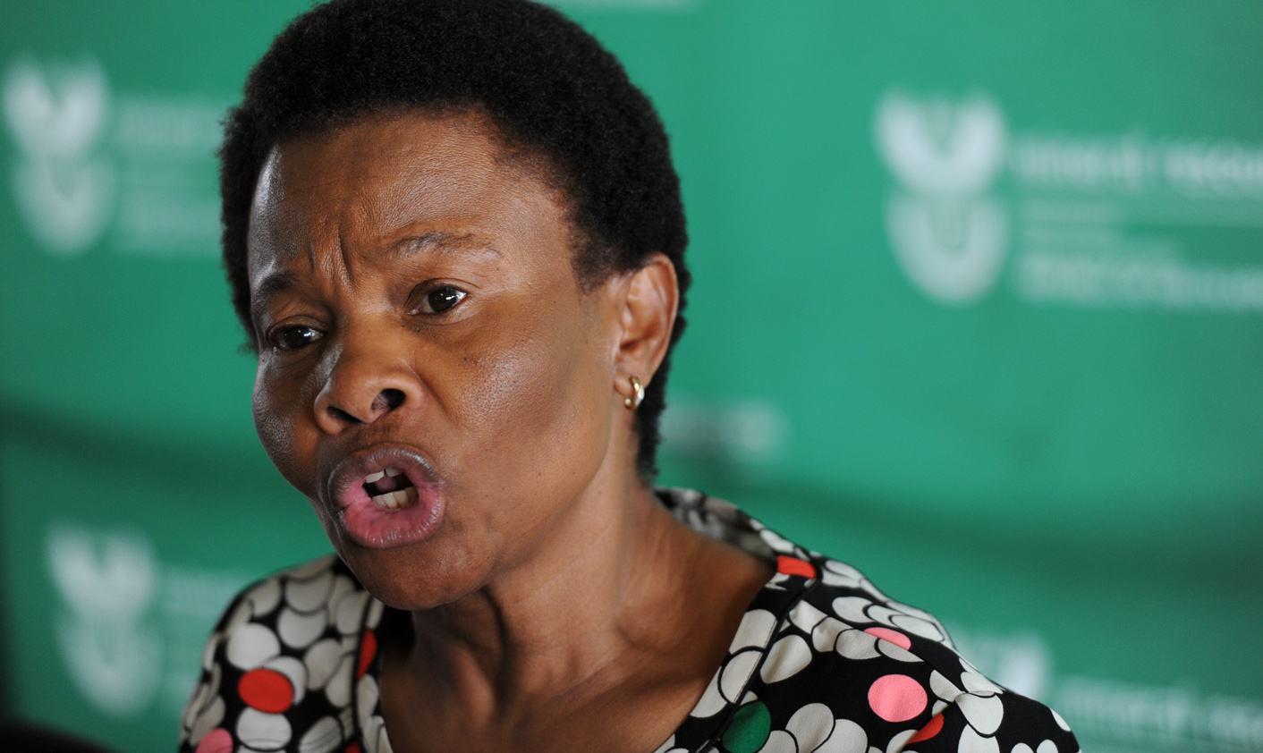 Marikana Commission: Minister Shabangu can't act