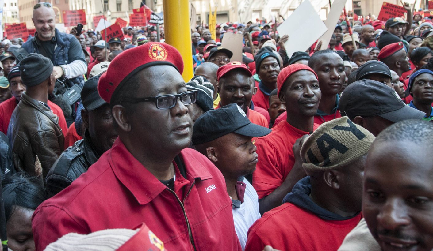 National Union of Metalworkers (NUMSA) strike