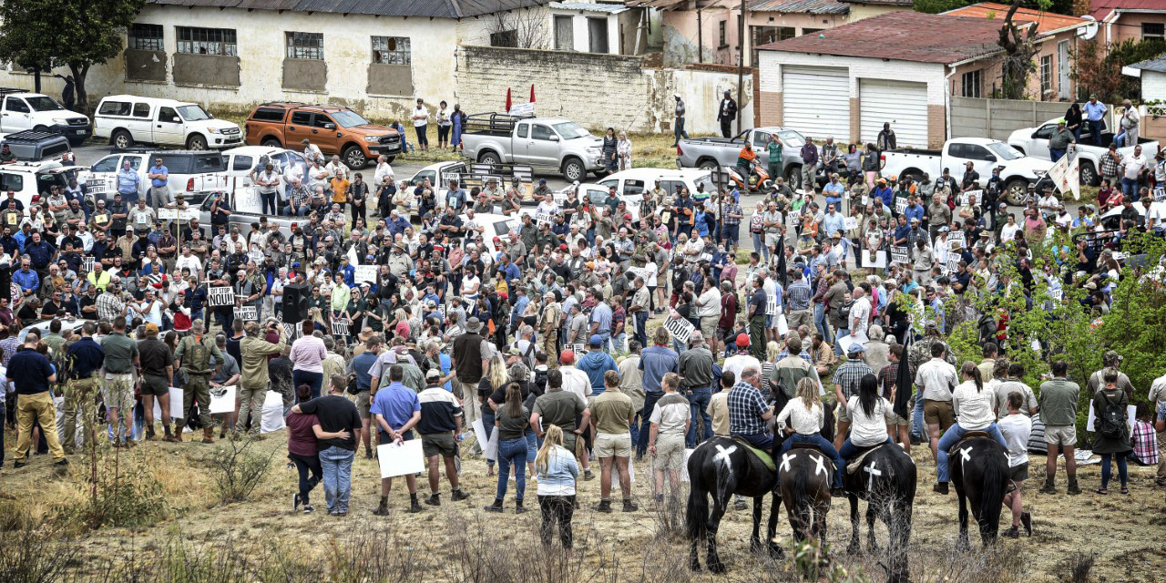 Police move to quell anger over Senekal farmer’s murder, but political interests threaten to add fuel to the fire