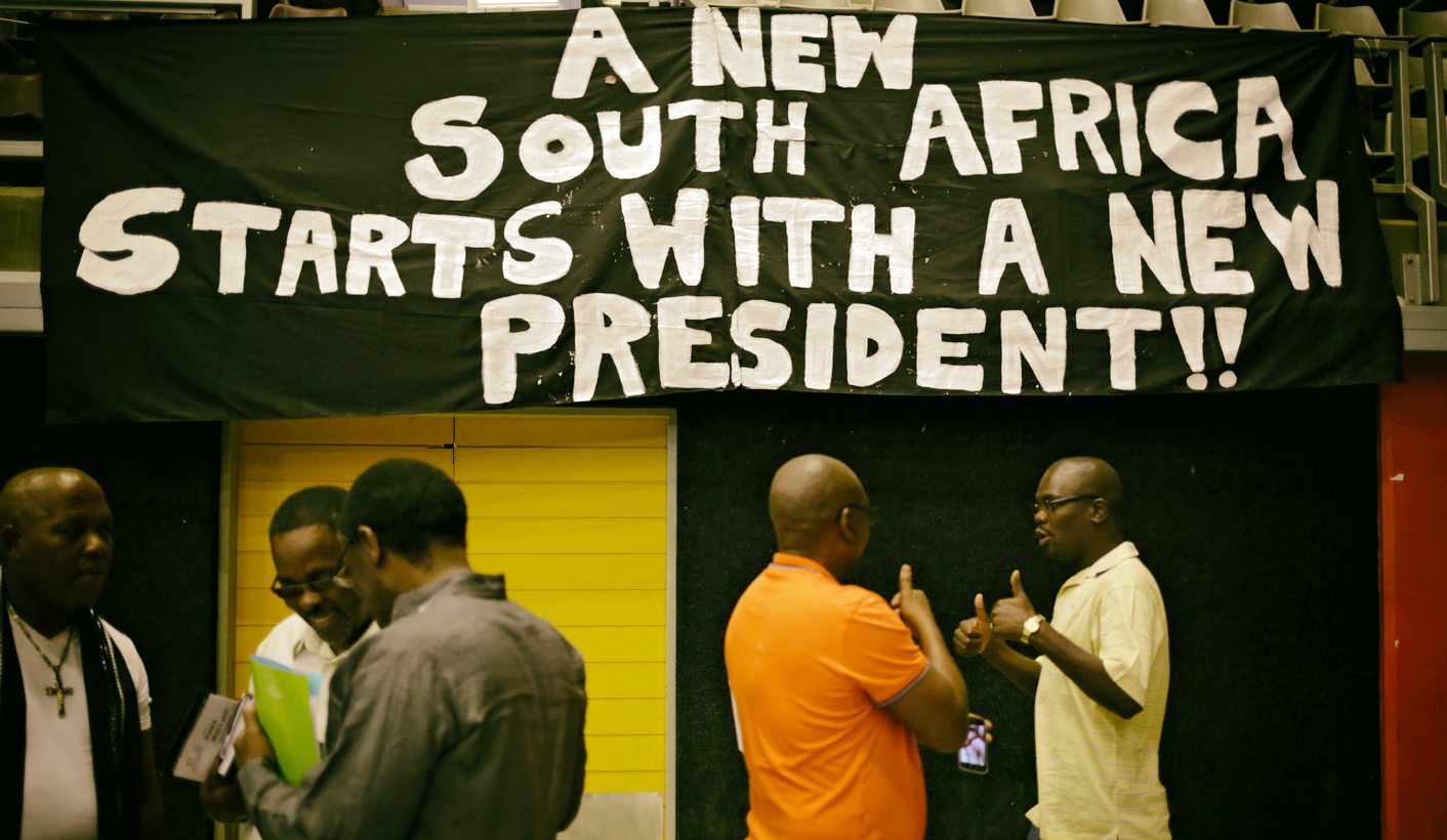 SOUTH AFRICA CIVIL SOCIETY GATHERING AGAINST PRESIDENT ZUMA