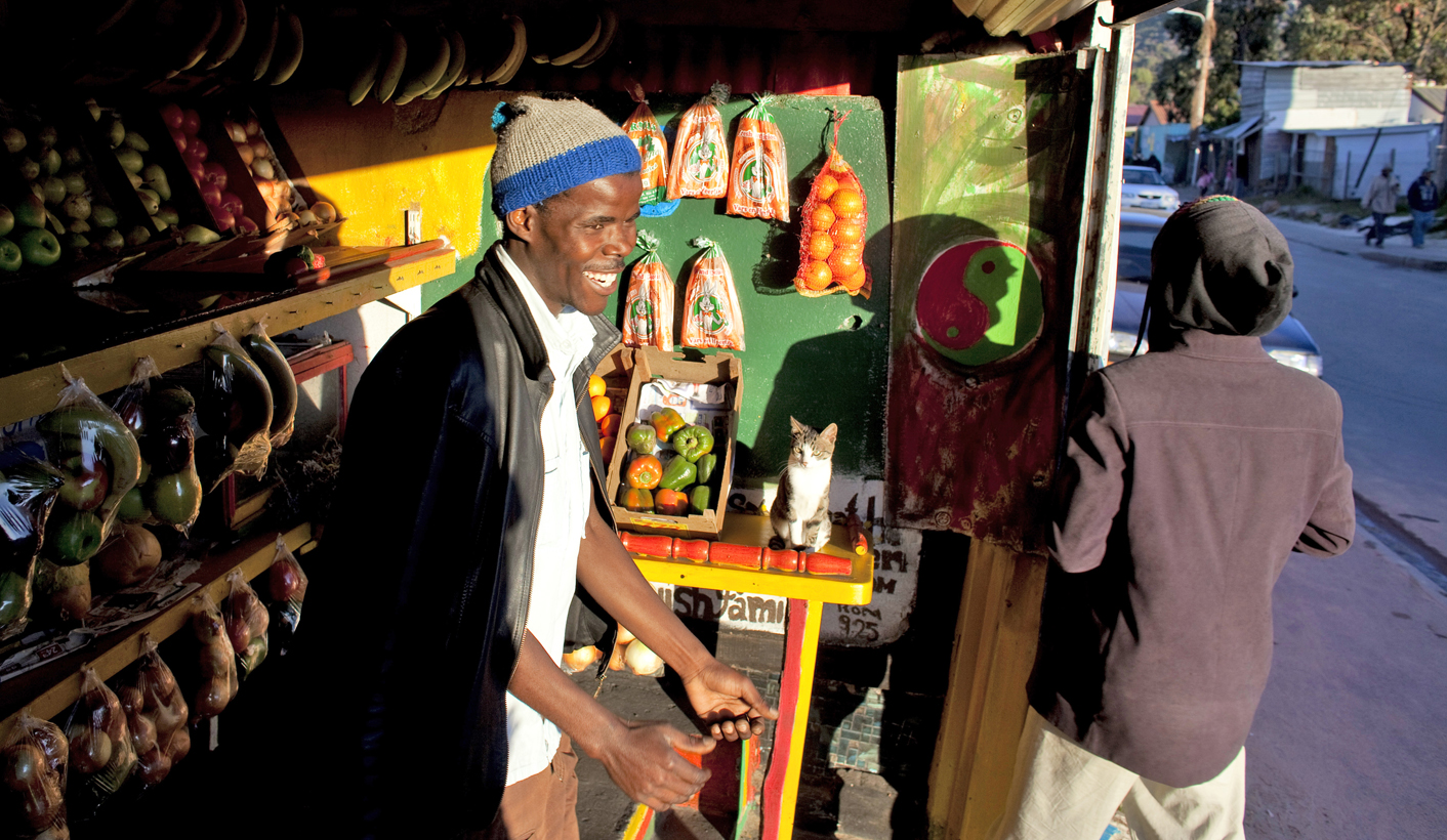 Street traders in Masiphumelele Cape Town, South Africa
