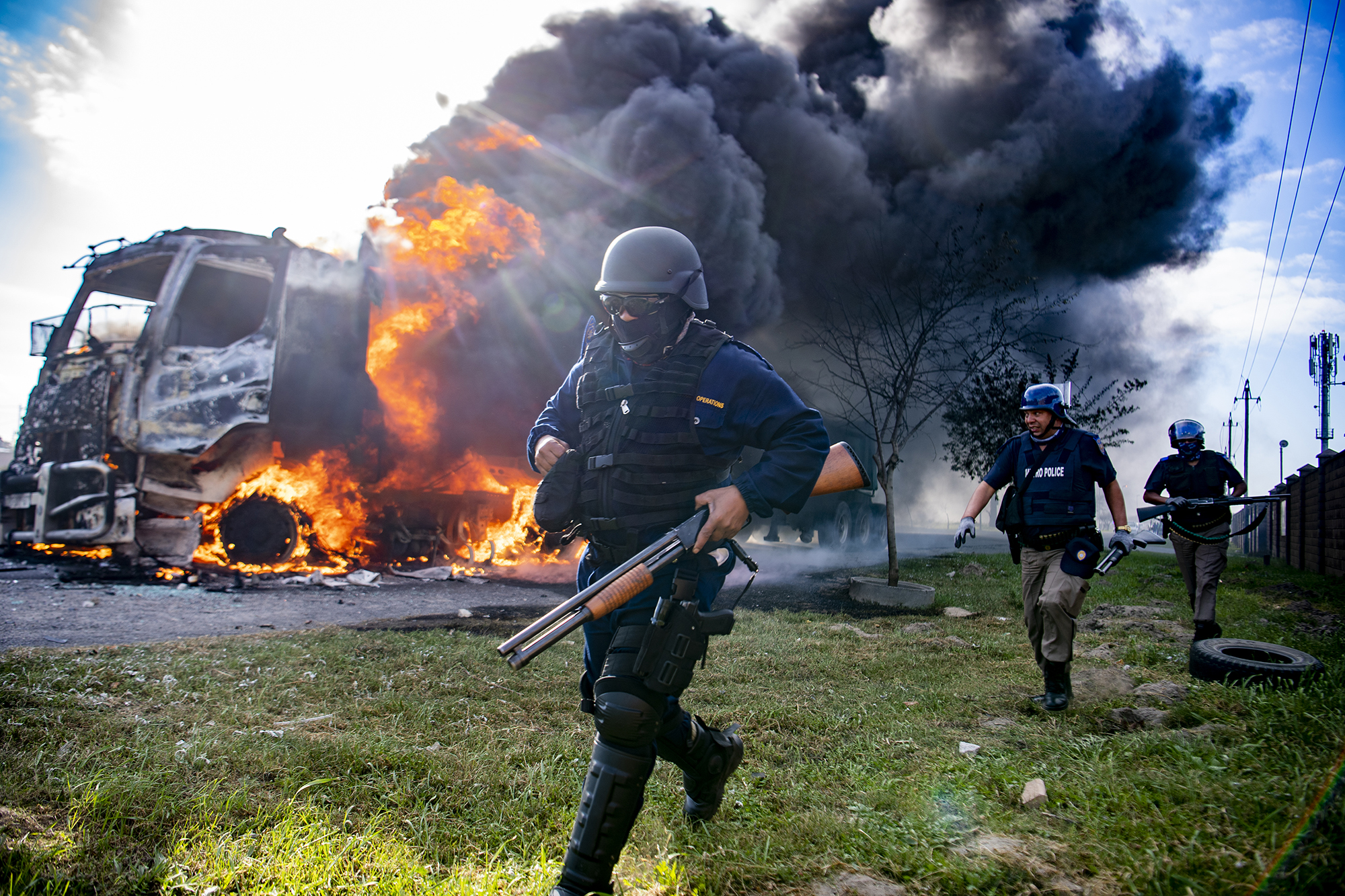 Twenty five arrested for truck attacks as Cele ponders calling in the army for assistance
