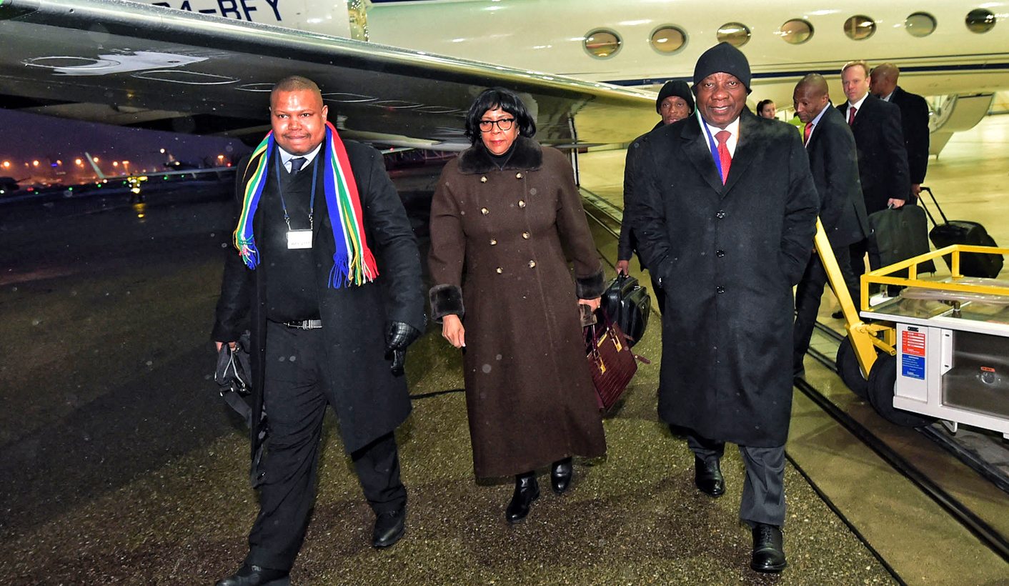 Davos 2017: Good vibrations as Ramaphosa greets SA’s business leadership