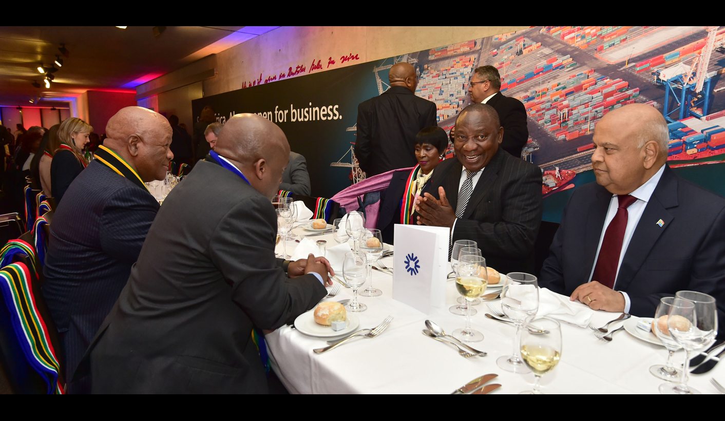 Reporter’s Davos notebook: A tête-à-tête with Pravin, Cyril and Maria