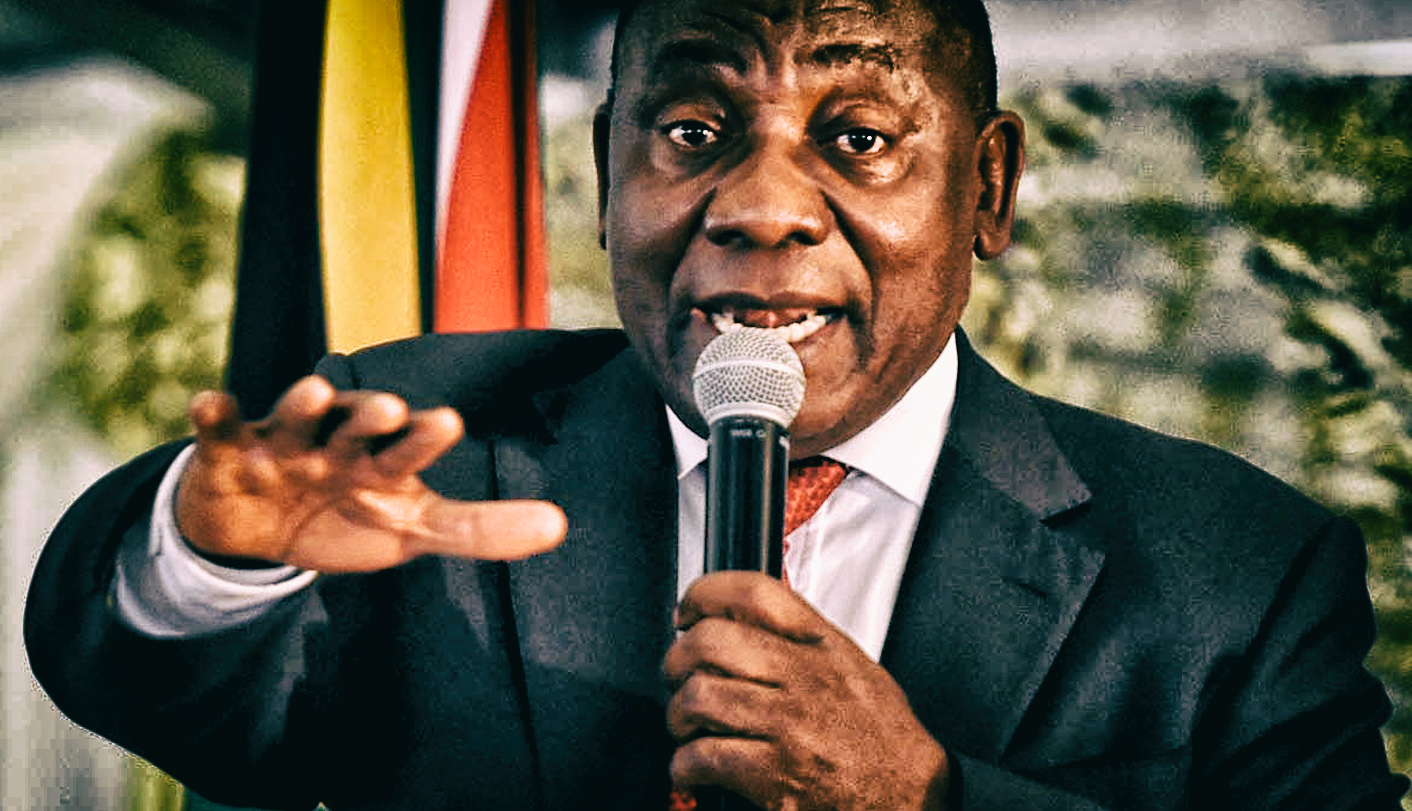 Deputy President Cyril Ramaphosa during the 20th Anniversary Cel