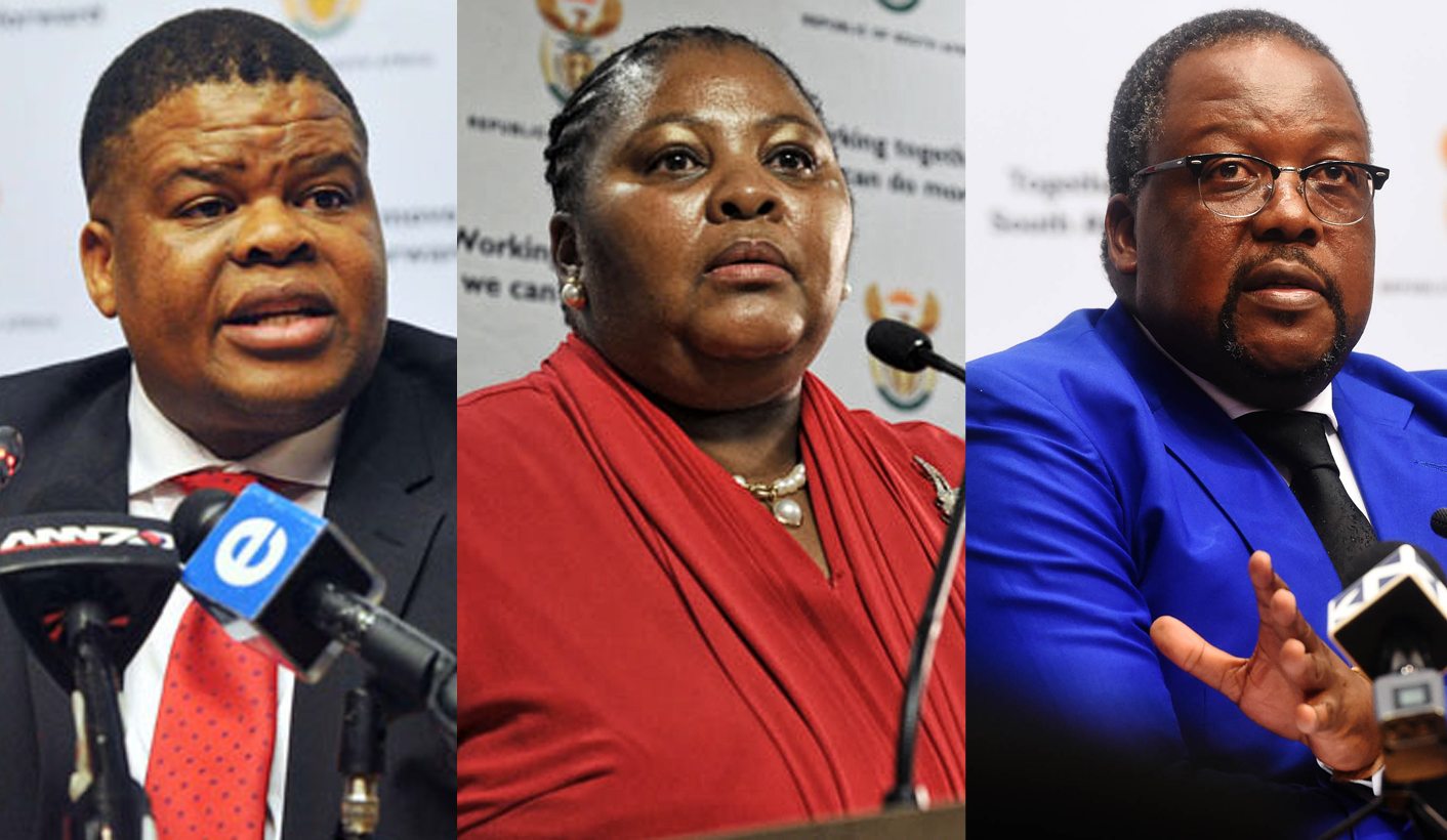 Mahlobo, Mapisa-Nqakula & Nhleko: Secure in illegitimacy