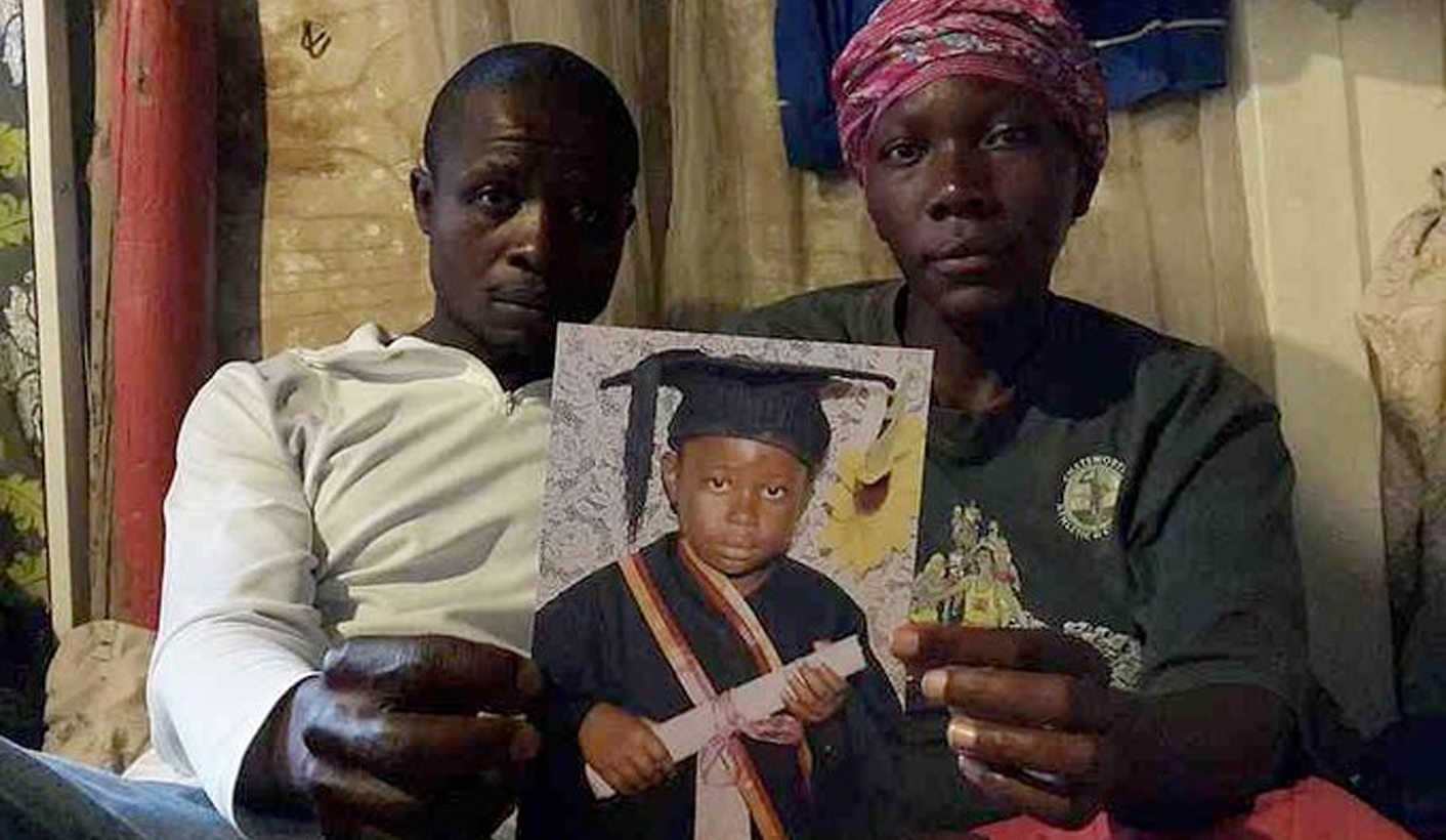 GroundUp: Children still have to cross the Diepsloot river where Angel drowned