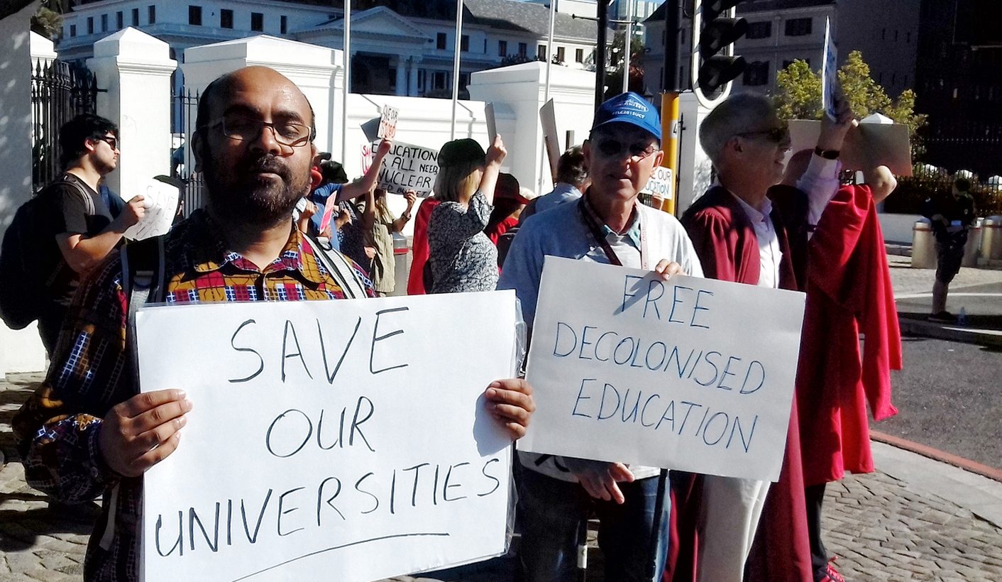 GroundUp: ‘We want Blade,’ UCT staff chant at Parliament