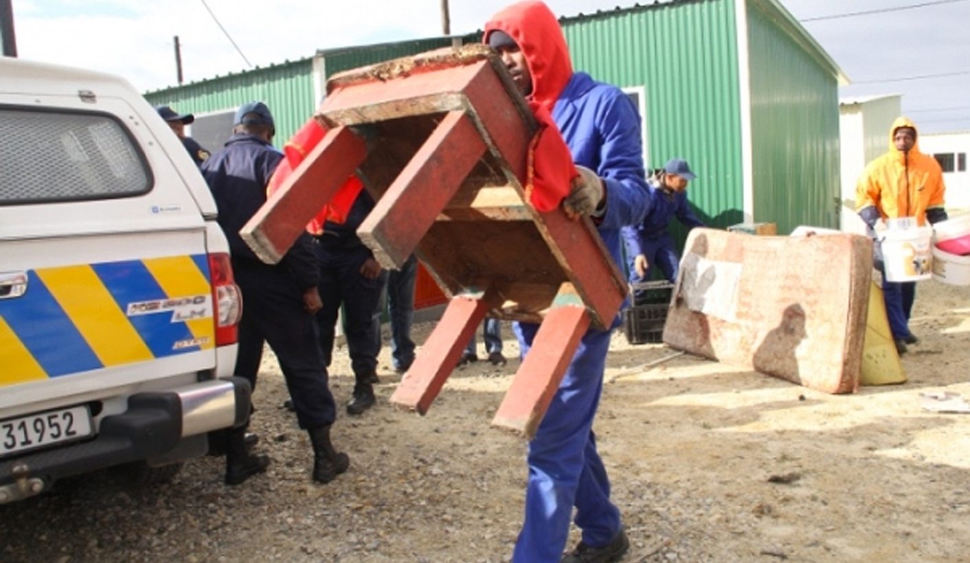 GroundUp: City of Cape Town evicts recently housed Wolwerivier families