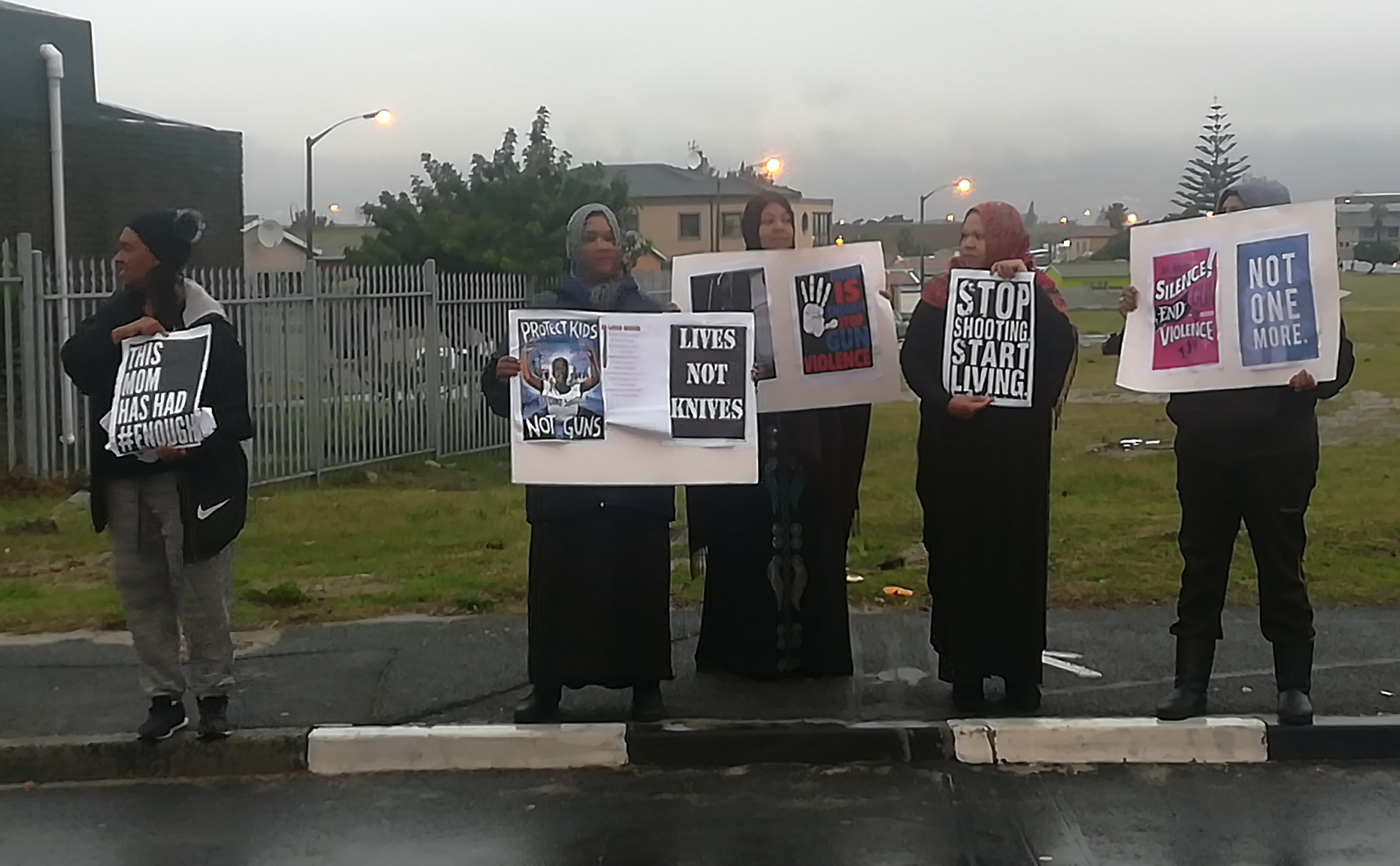 Hanover park protest