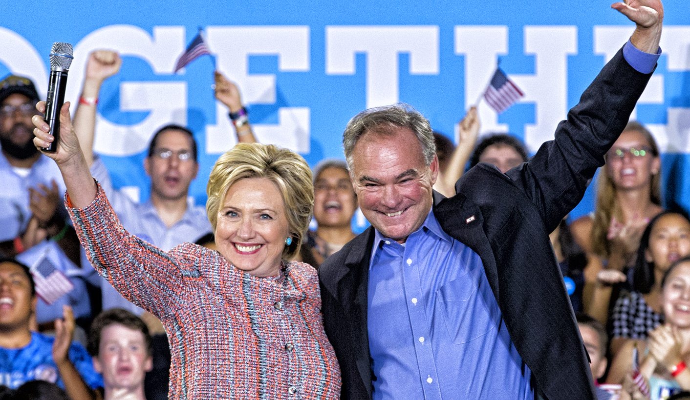 Clinton picks Tim Kaine, sturdy senator, for running mate