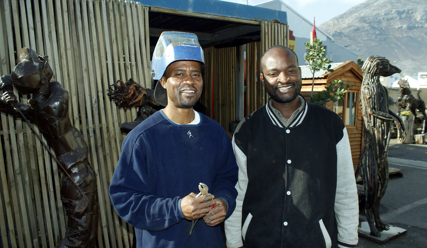 GroundUp: Hout Bay’s scrapyard sculptors